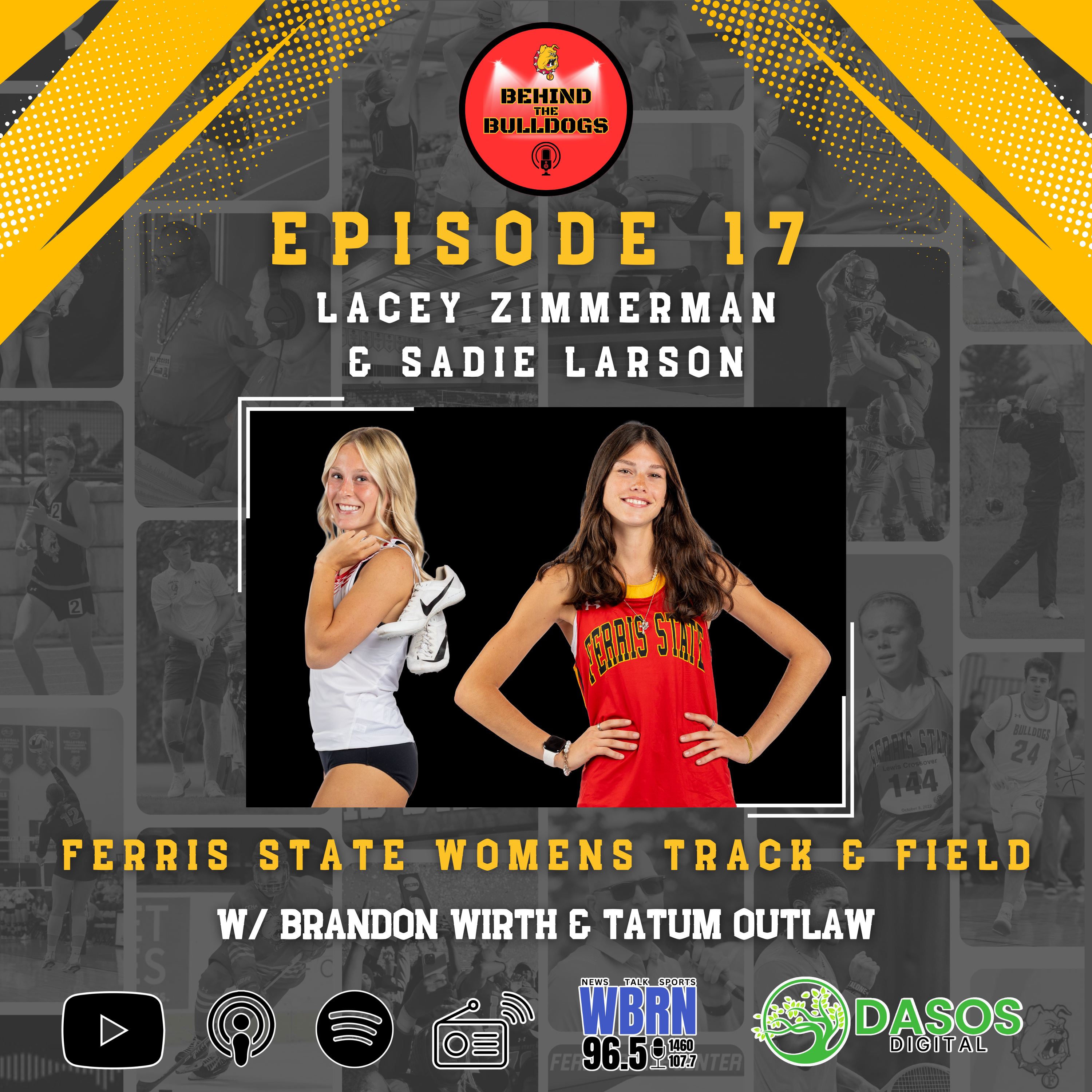 EP 17 - Women's Track and Field w/ Lacey Zimmerman & Sadie Larson episode artwork