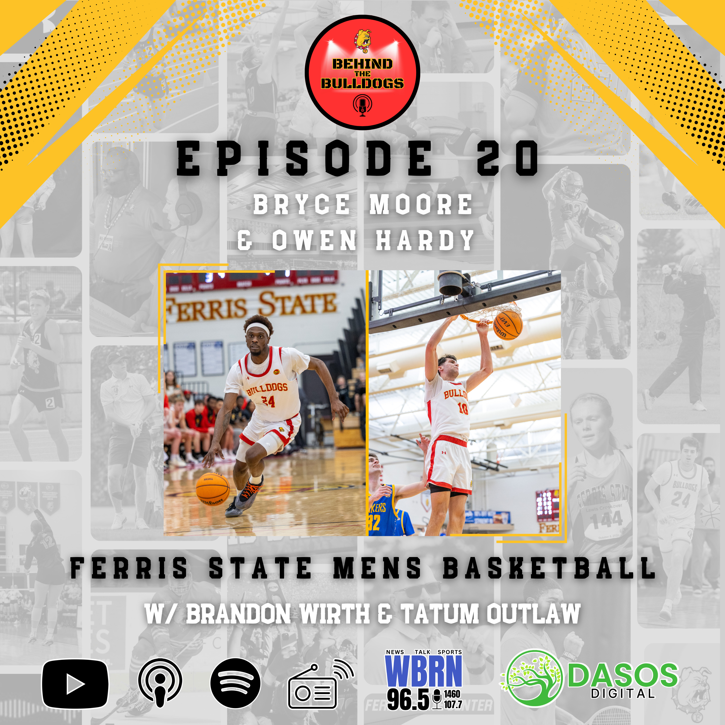 EP 20 - Men's Basketball w/ Bryce Moore & Owen Hardy episode artwork