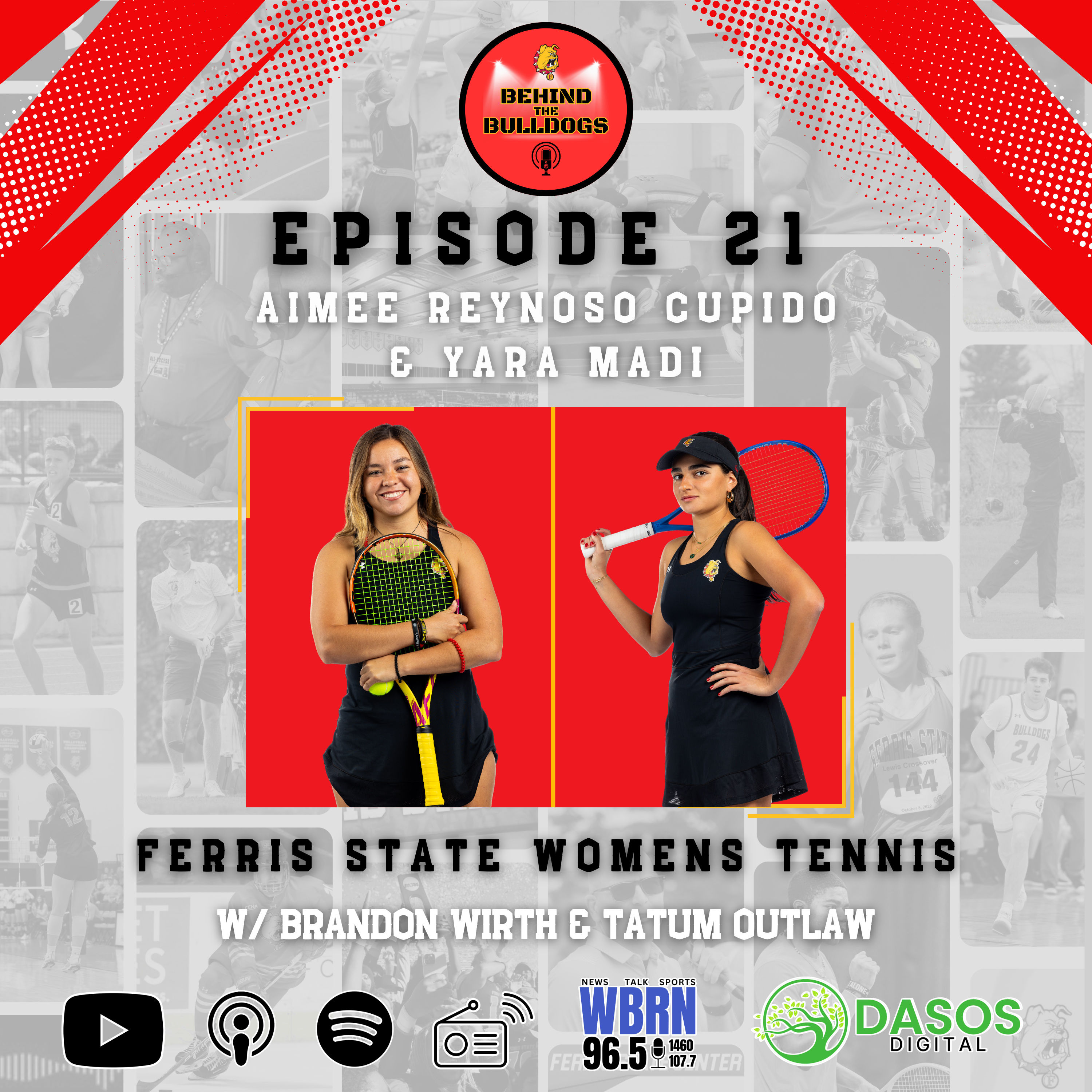 EP 21 - Women's Tennis w/ Aimee Reynoso Cupido & Yara Madi episode artwork
