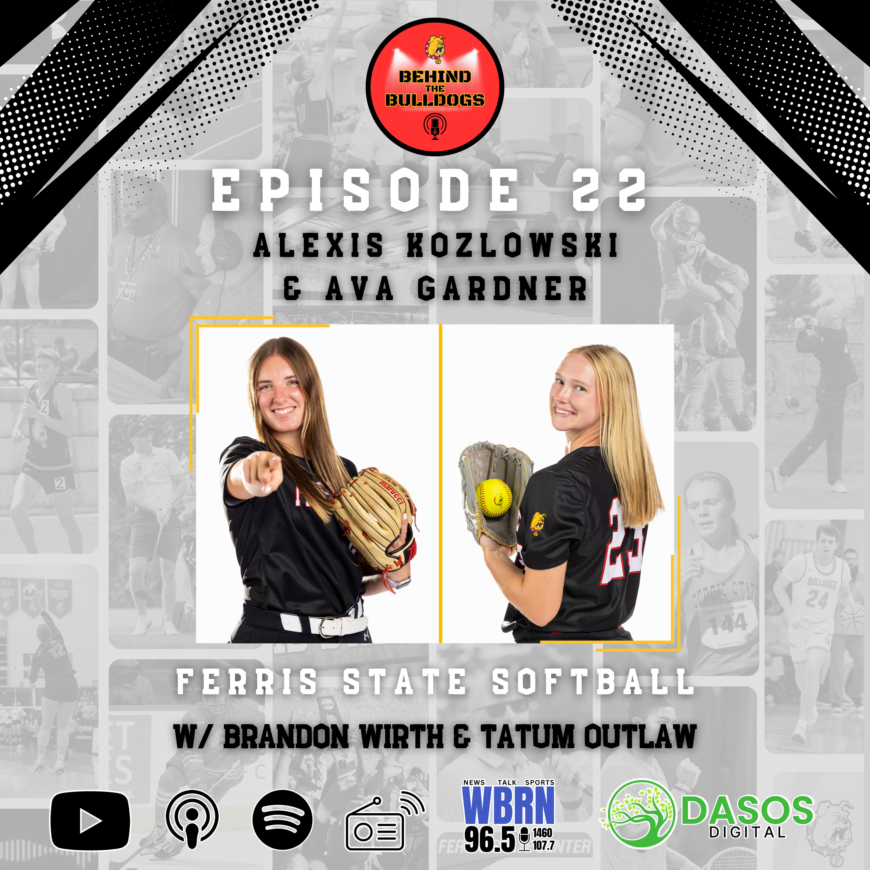 EP 22 - Softball w/ Alexis Kozlowski & Ava Gardner episode artwork