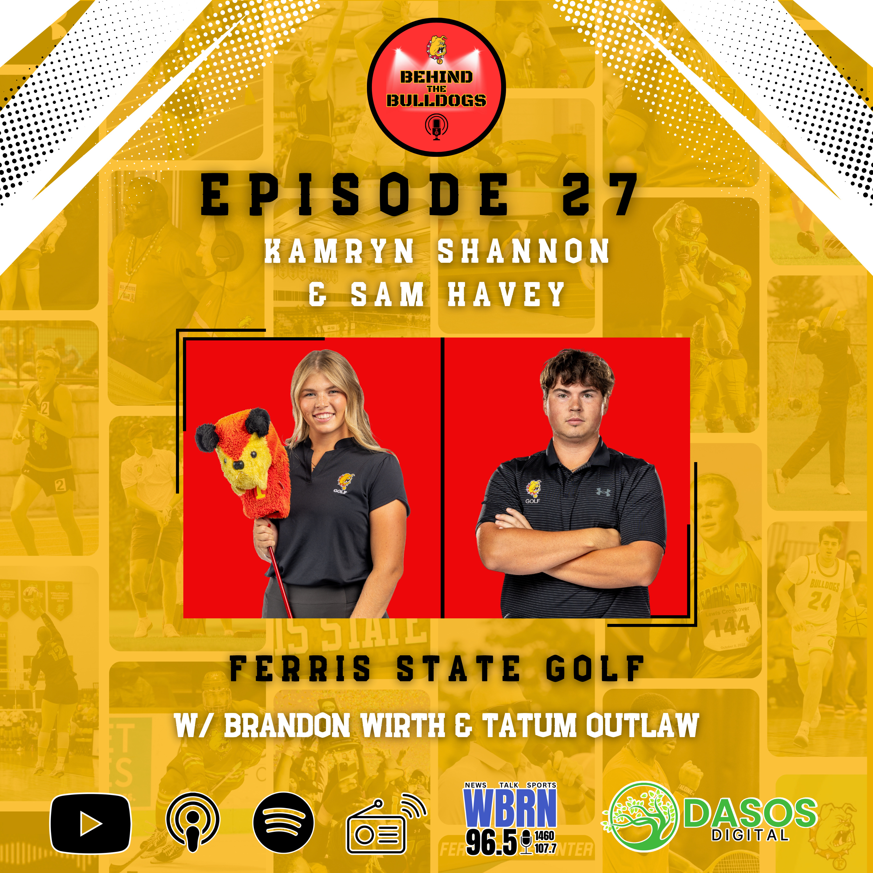 EP 27 - Golf w/ Kamryn Shannon & Sam Havey episode artwork