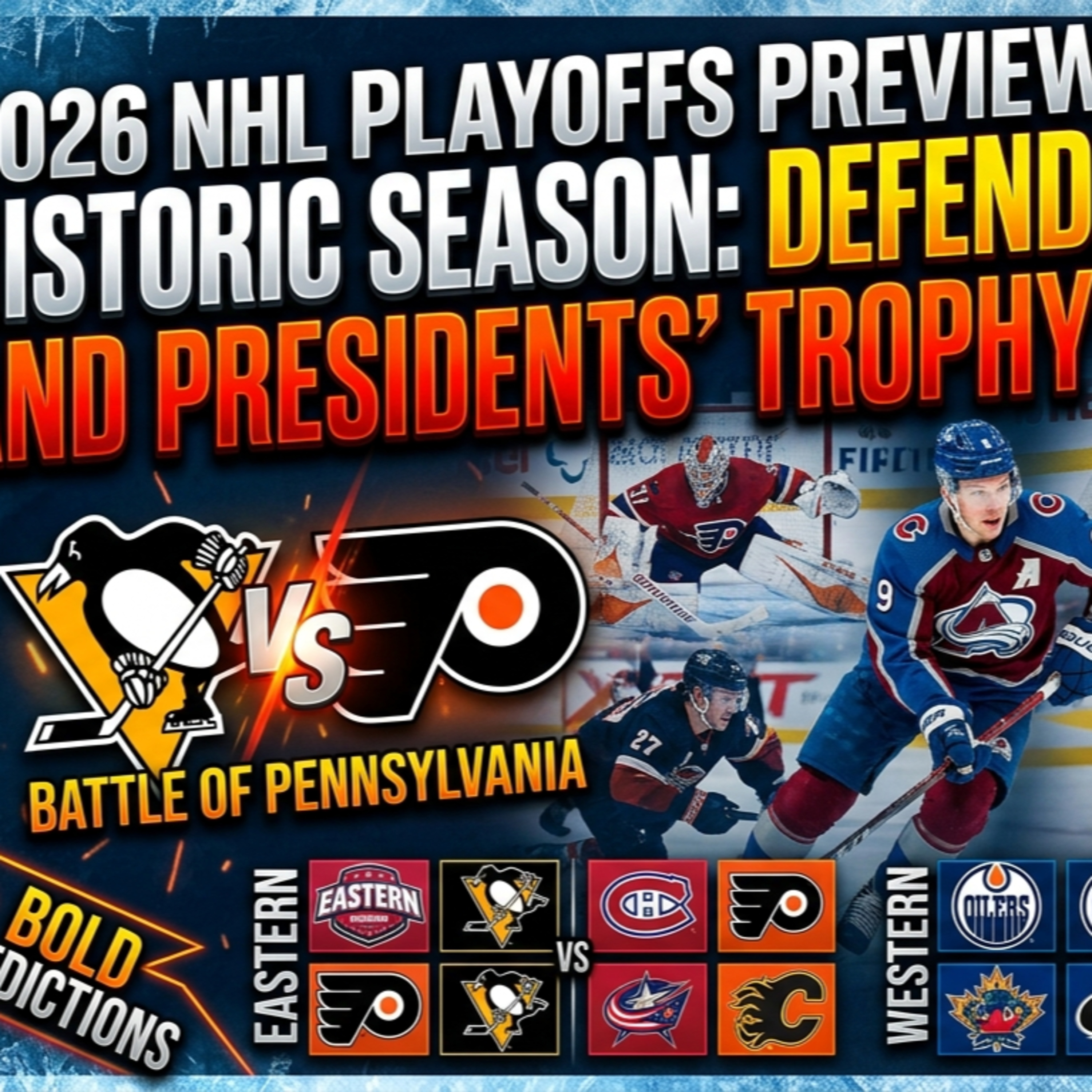 2026 NHL Playoffs Preview: Bold Predictions, Upset Alerts & First-Round Matchups Breakdown episode artwork