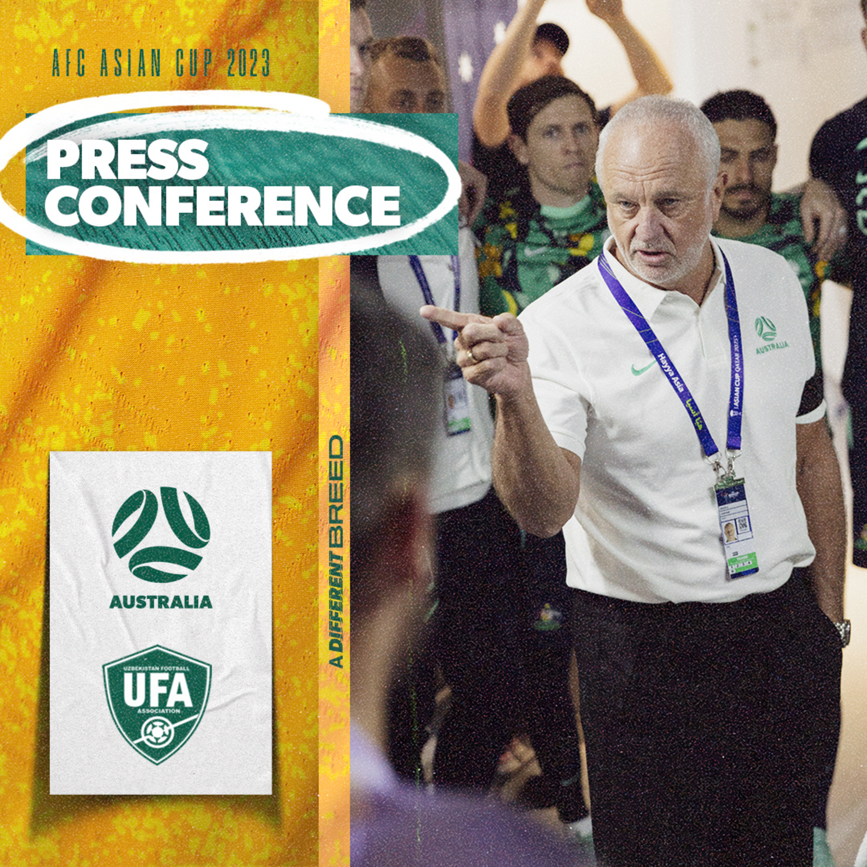 Graham Arnold: "There'll be a few changes" episode artwork