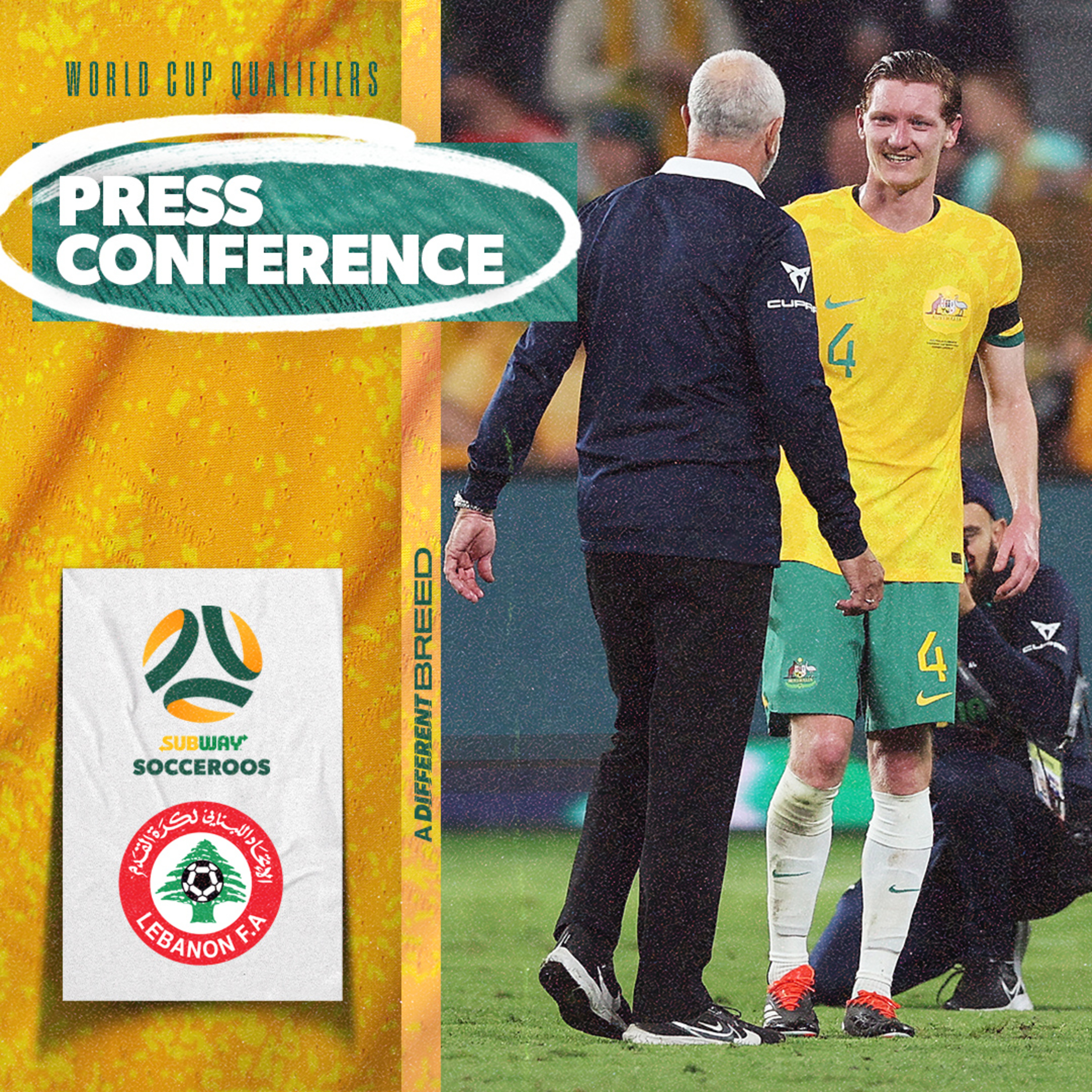 Graham Arnold & Kye Rowles | Post Match Press Conference | Australia v Lebanon episode artwork