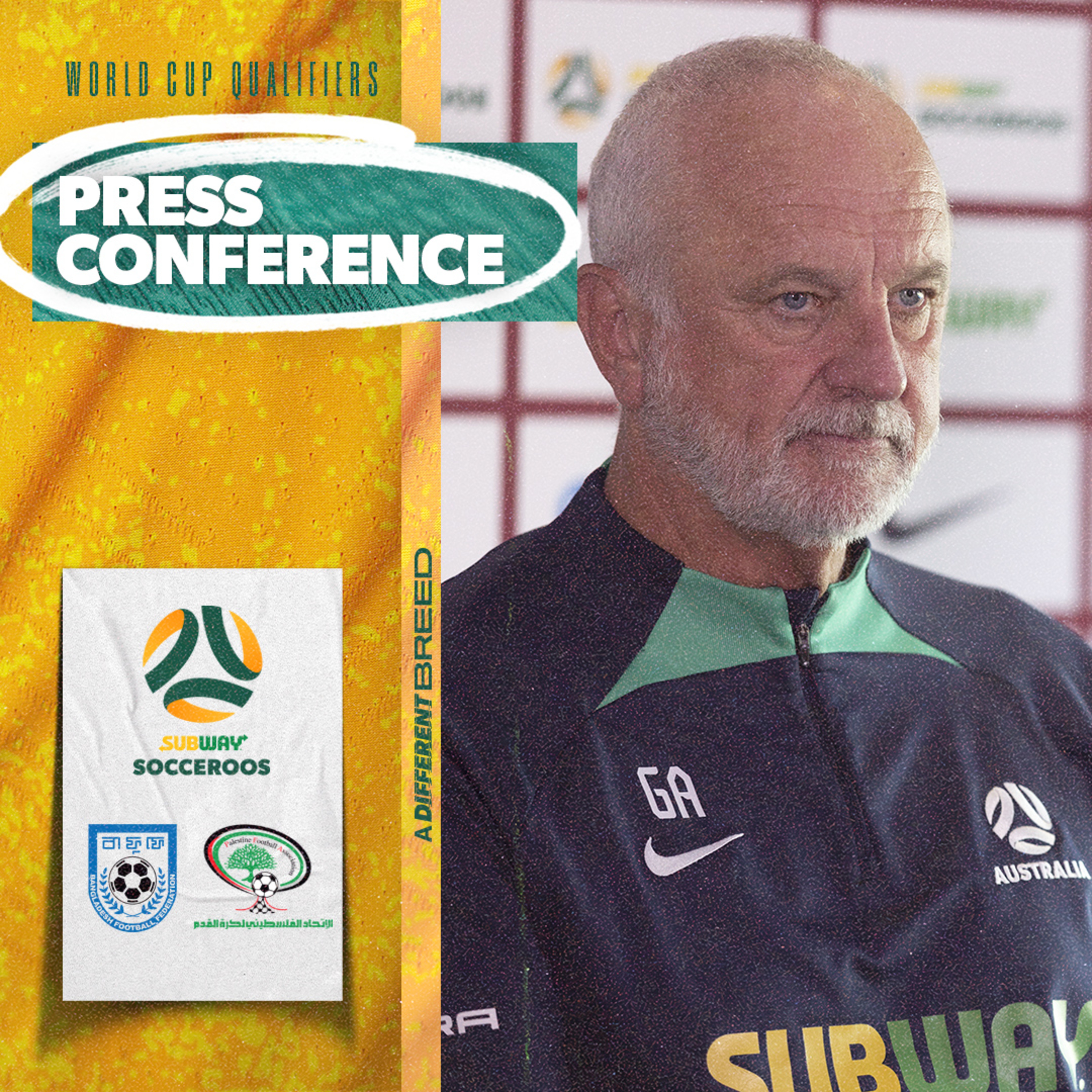 Graham Arnold on the squad selected for June FIFA World Cup 2026 Qualifiers episode artwork