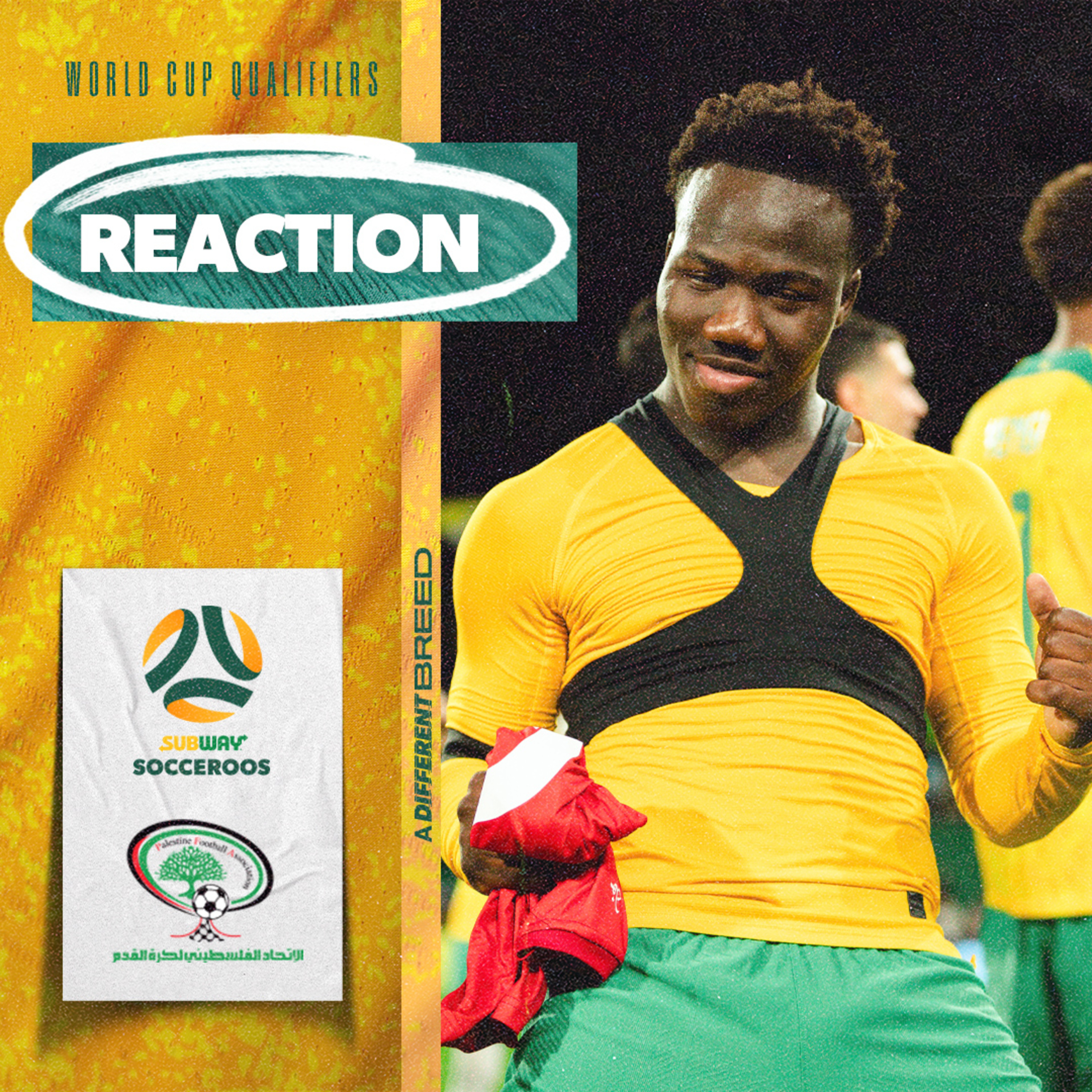 SOCCEROOS REACT to Australia 5-0 Palestine | Kusini Yengi, Nestory Irankunda, Martin Boyle, Alessandro Circati, Adam Taggart, Apostolos Stamatelopoulos, Cam Burgess episode artwork