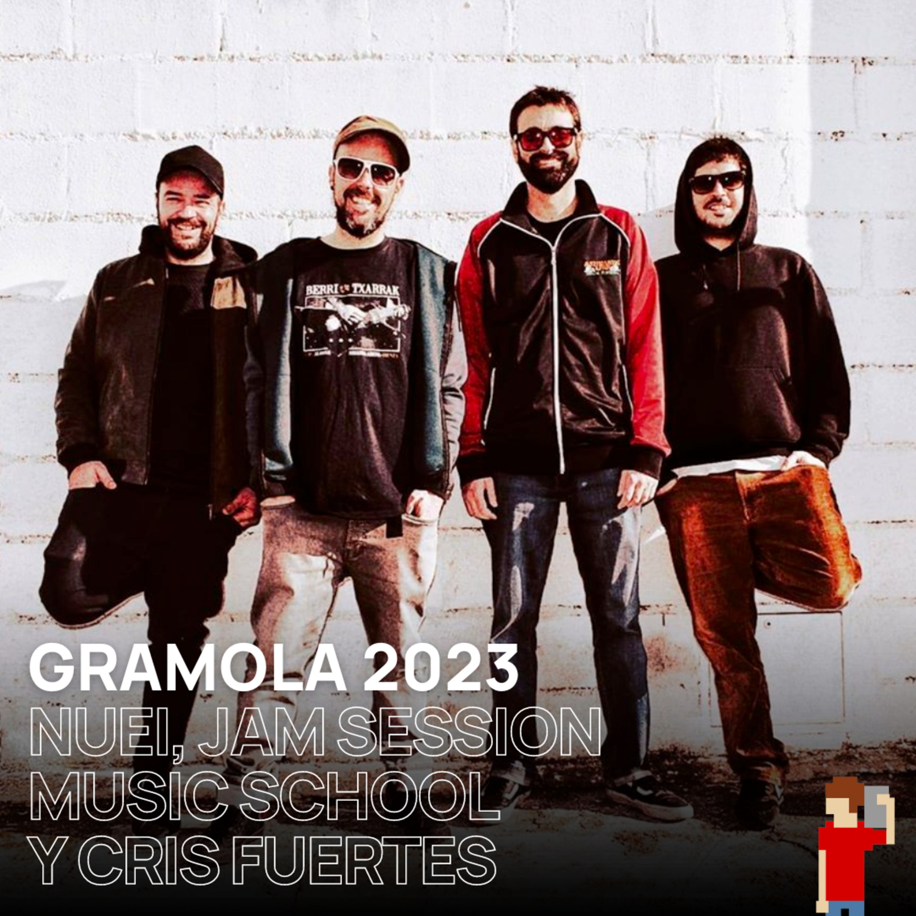 Gramola 2023 con Nuei, Jam Session Music School, Cris Fuertes, DJ Sergiolo y Zoe DJ