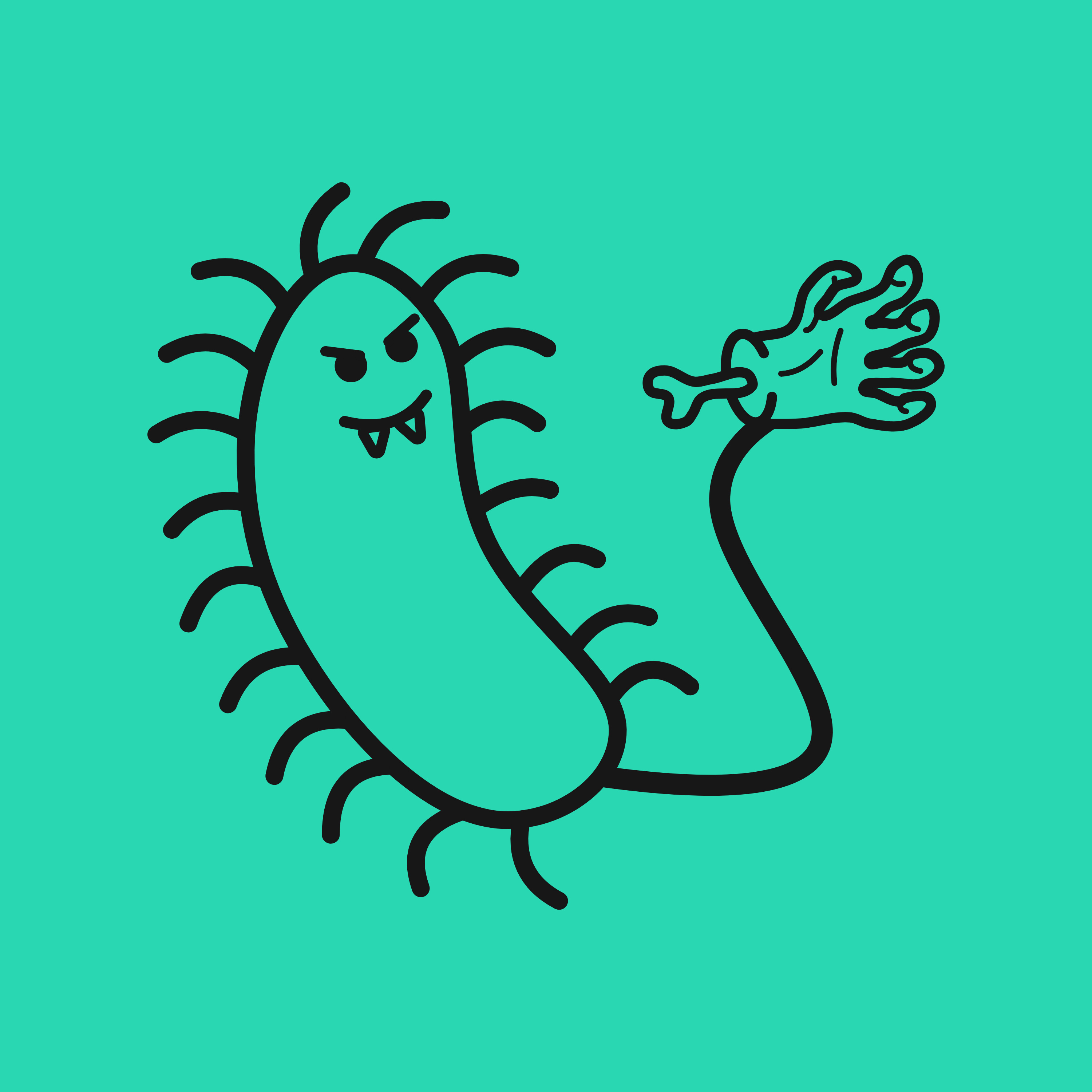 De vleesetende bacterie episode artwork