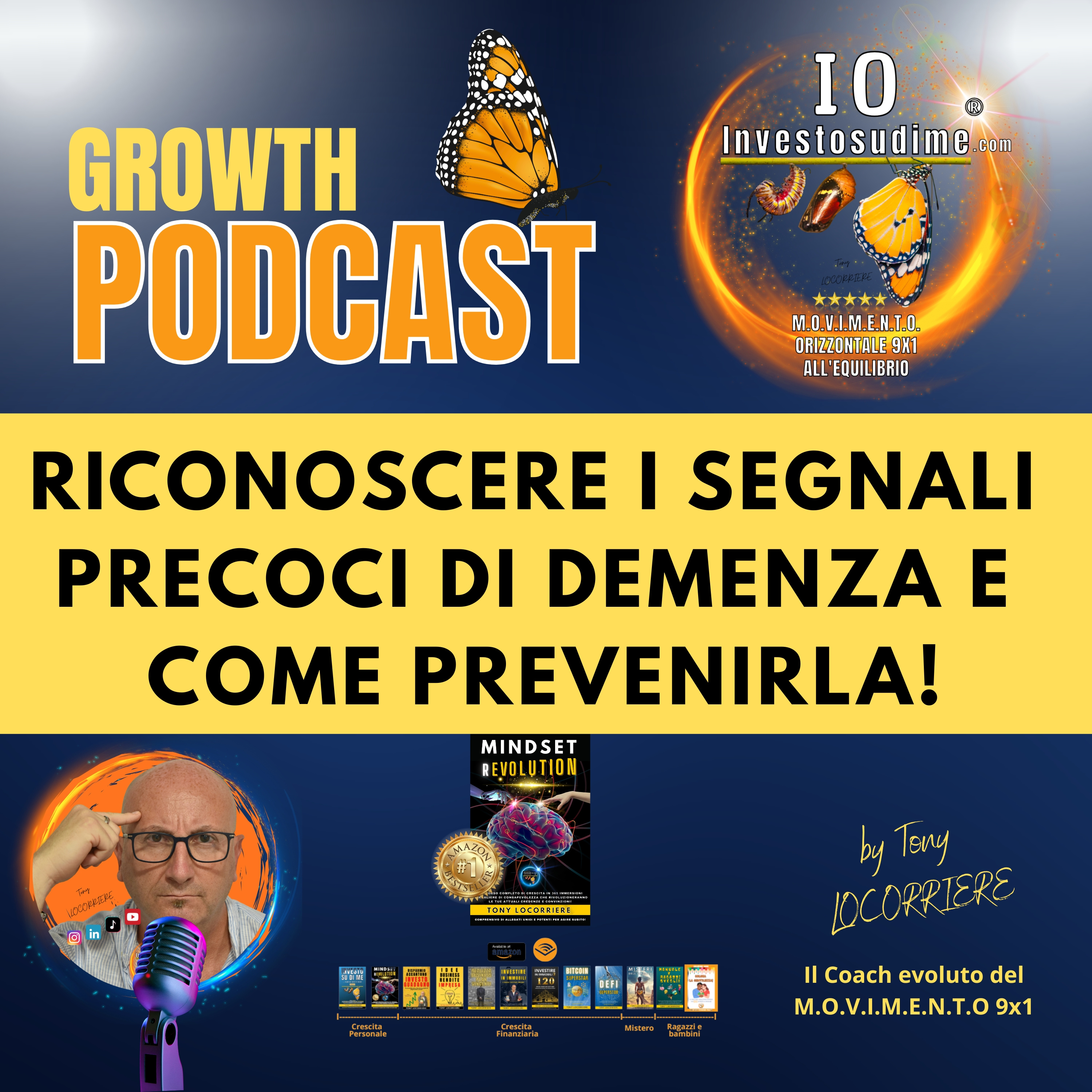 RICONOSCERE I SEGNALI PRECOCI DI DEMENZA E  COME PREVENIRLA! episode artwork