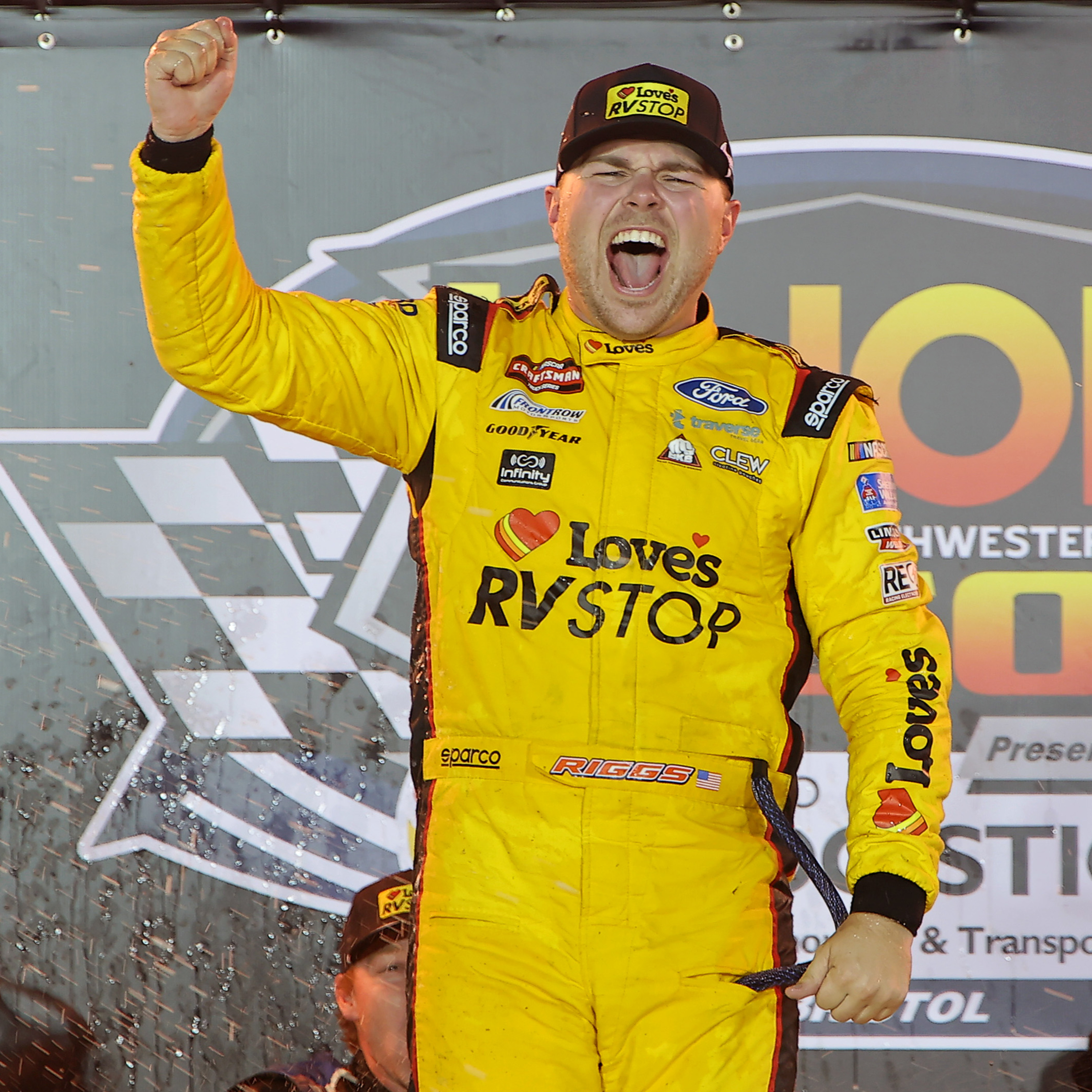 Layne Riggs is Making Noise in The NASCAR Truck Series | Lights Out With John Roberts episode artwork