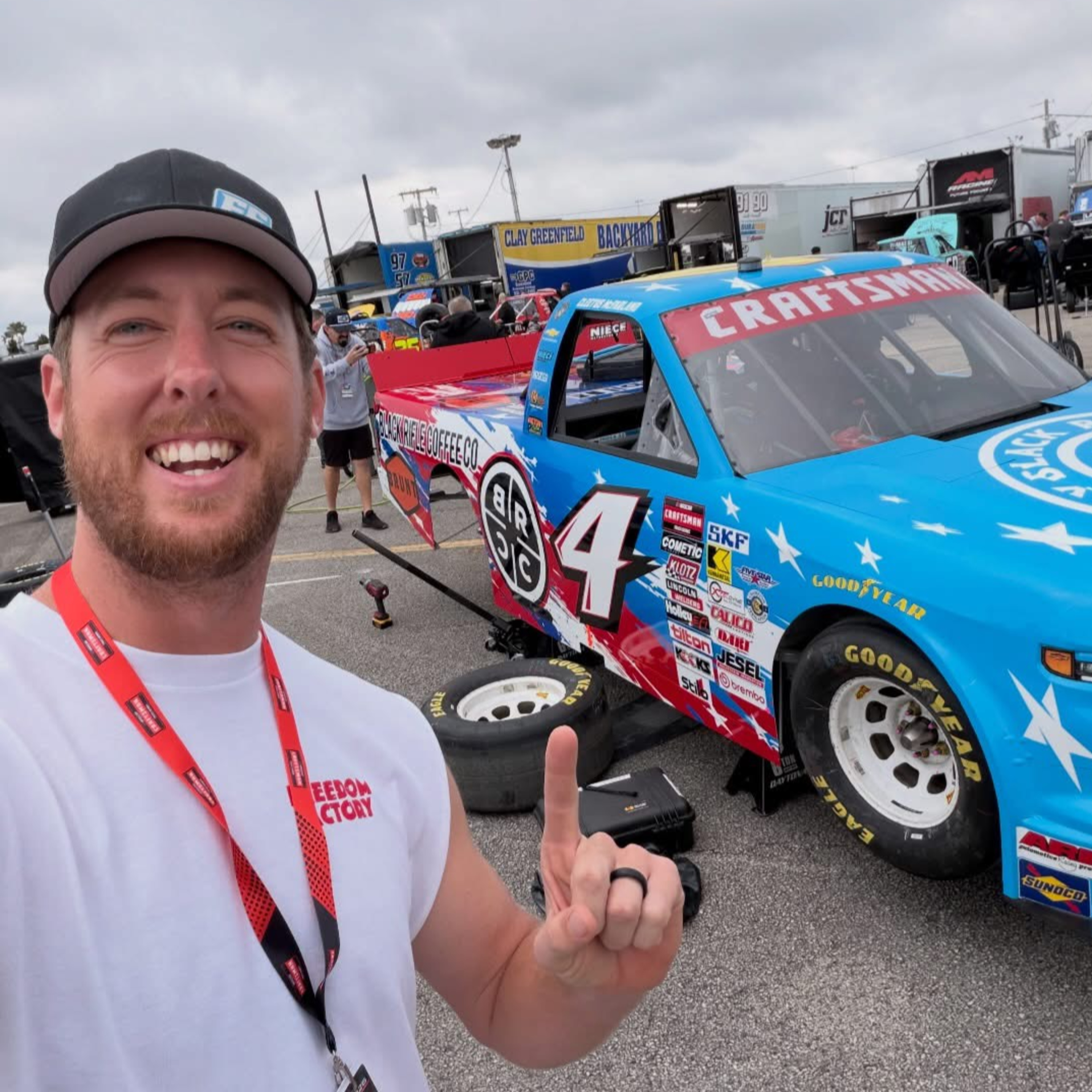 Cleetus McFarland Holds Court At The Daytona 500 | NASCAR Press Conference episode artwork