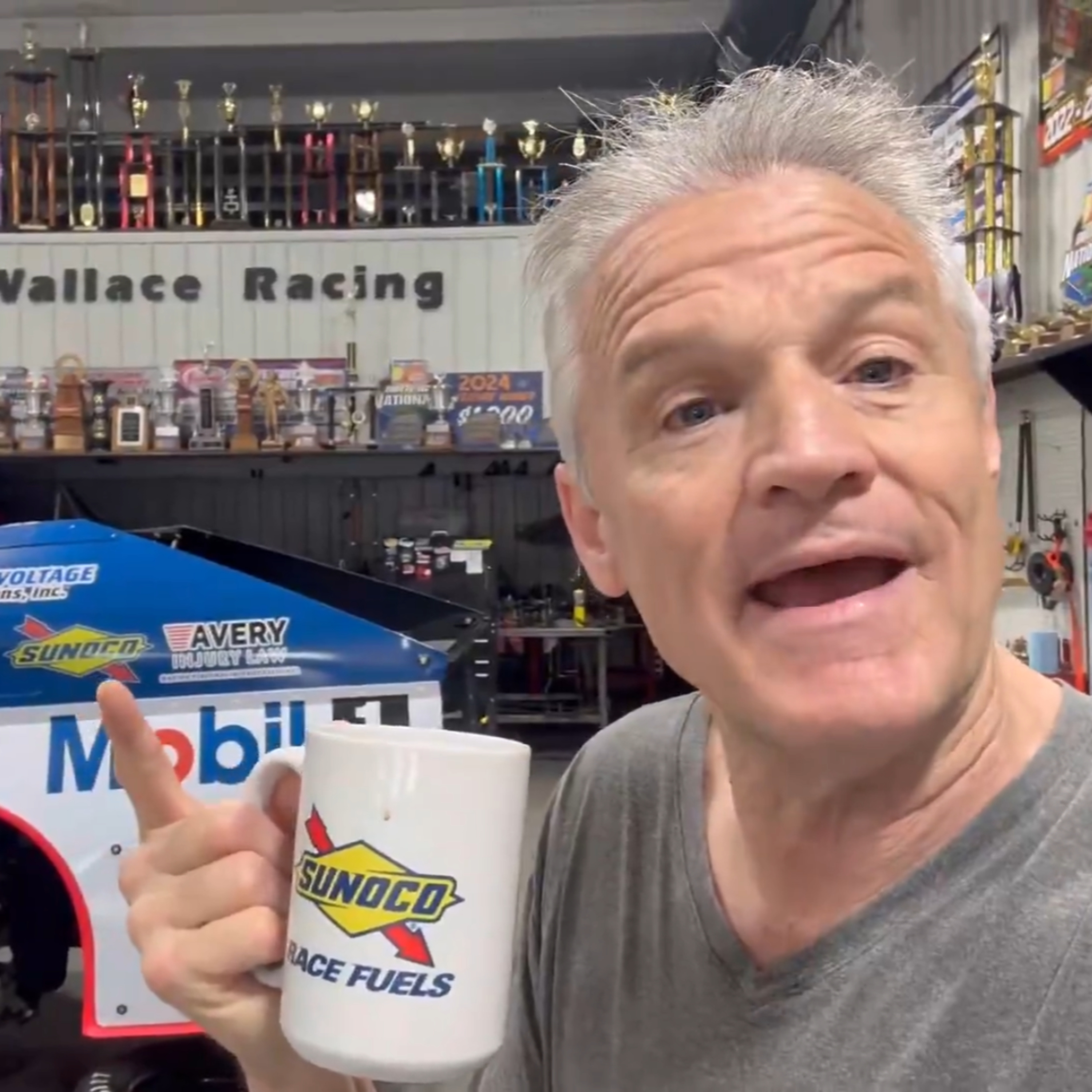 Tour of My Race Shop & New Mobil 1 Race Car | Coffee With Kenny episode artwork
