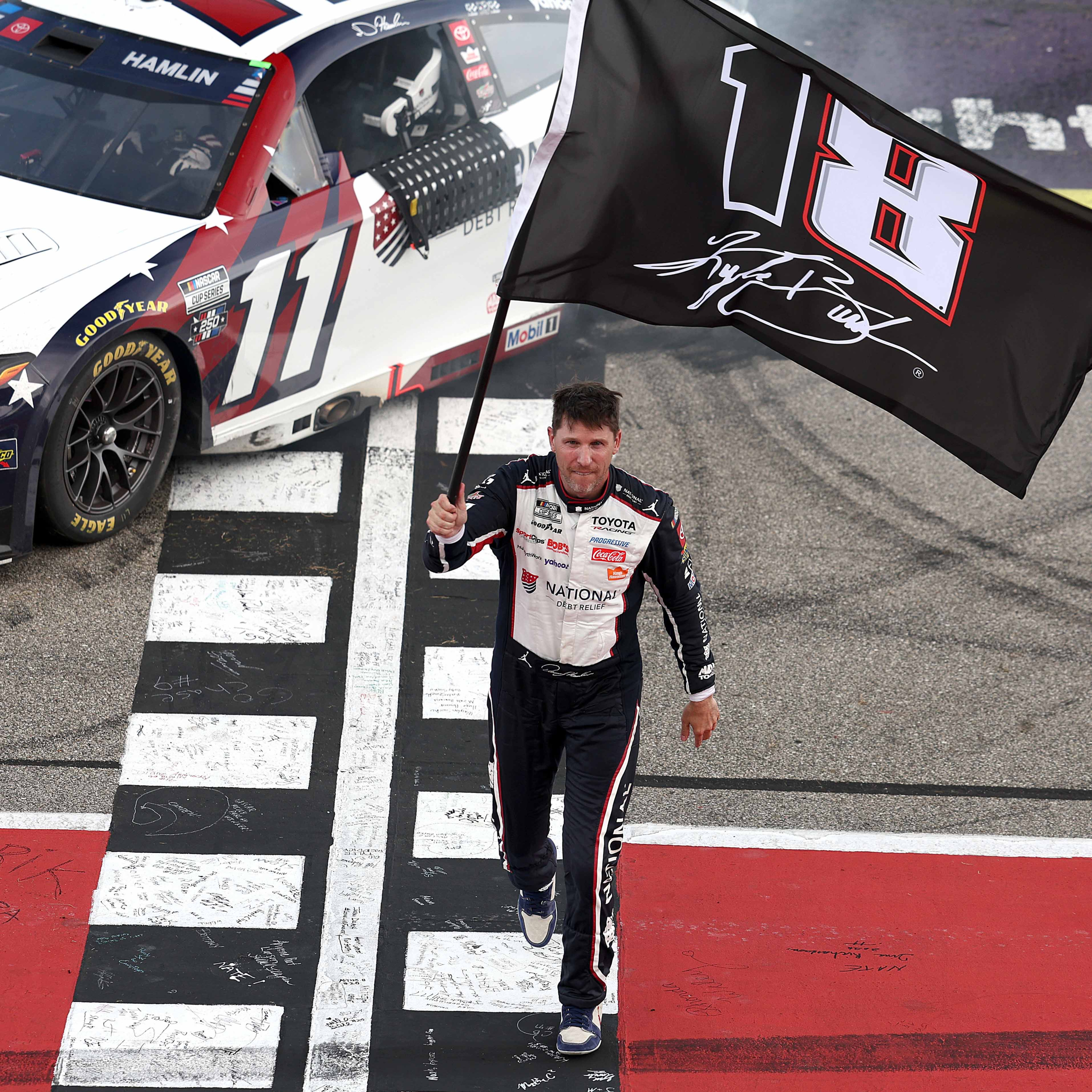 Denny Hamlin Talks & Then Wins | Coffee With Kenny episode artwork