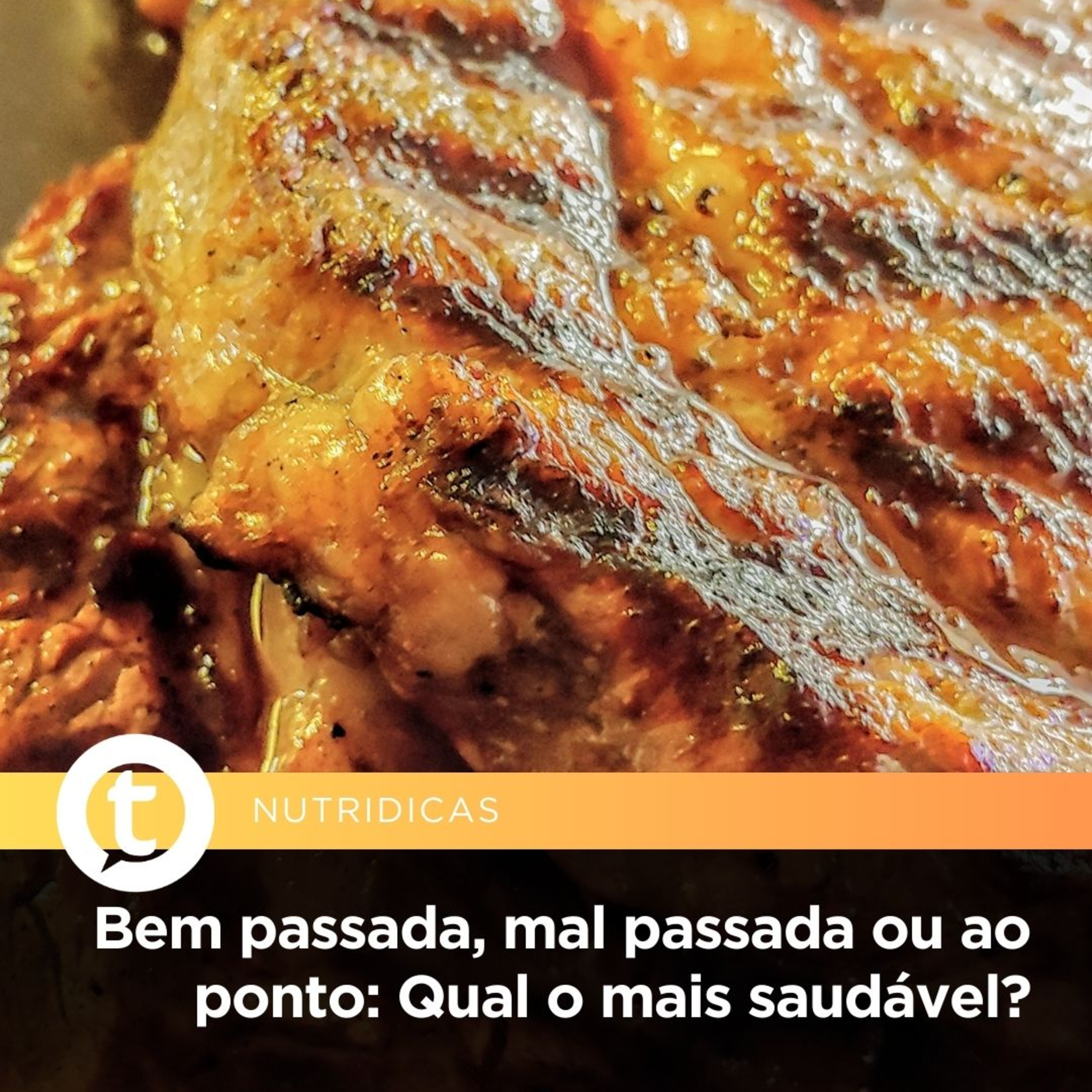 Bem passada, mal passada ou ao ponto: Qual o mais saudável? | Nutridicas episode artwork