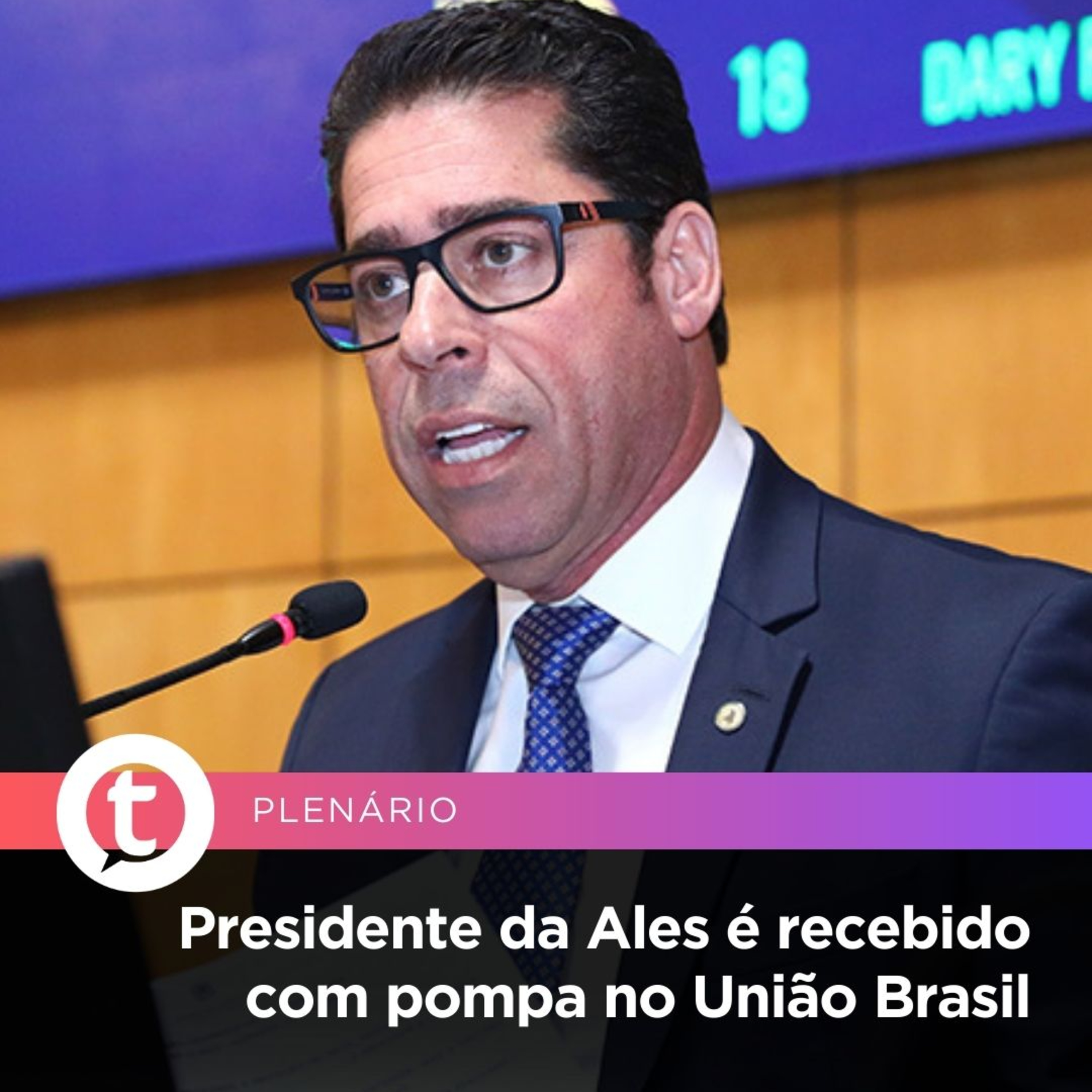 Presidente da Assembleia Legislativa do ES é recebido com pompa no União Brasil | Direto da Redação episode artwork