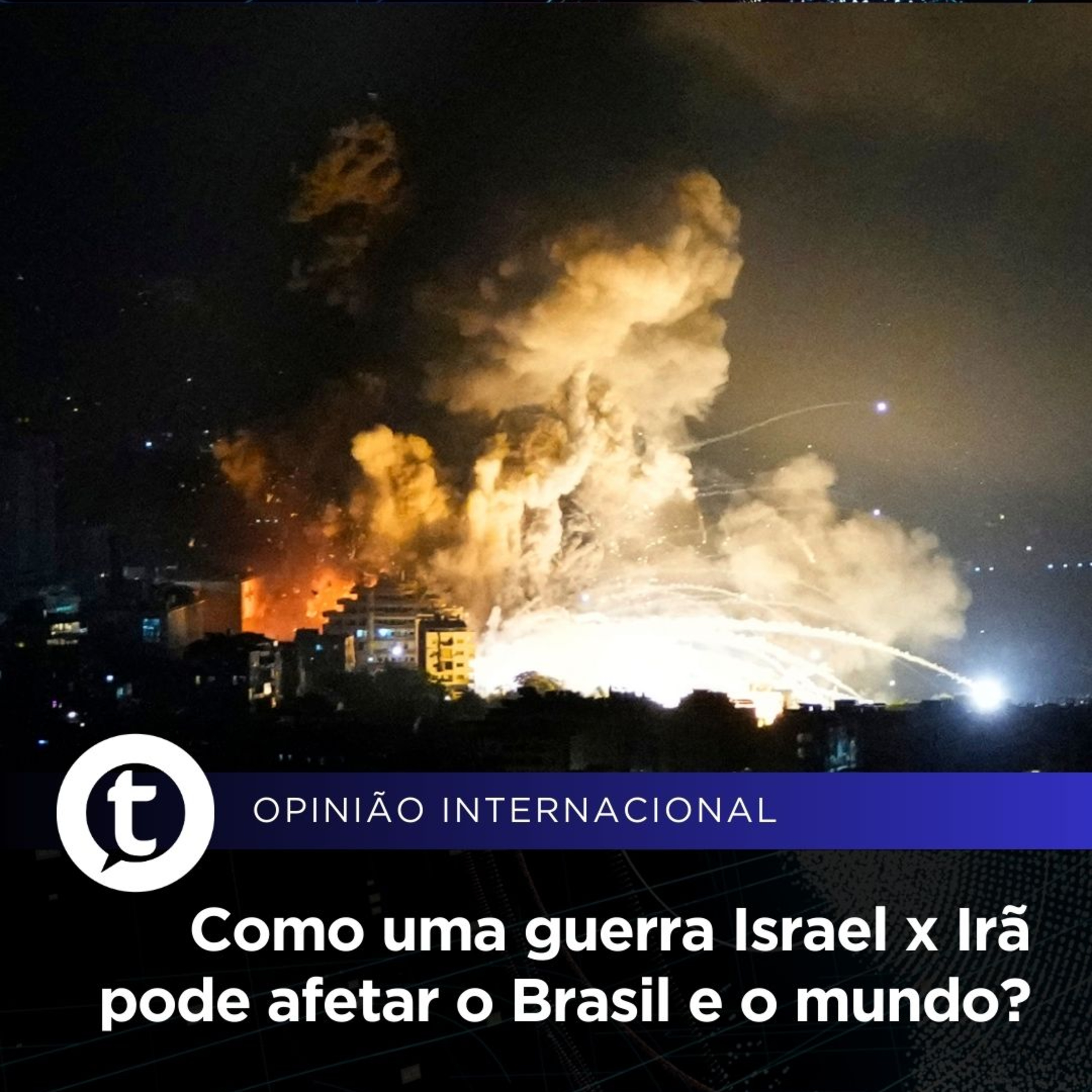 Como uma guerra Israel x Irã pode afetar o Brasil e o mundo? | Opinião Internacional #12 episode artwork