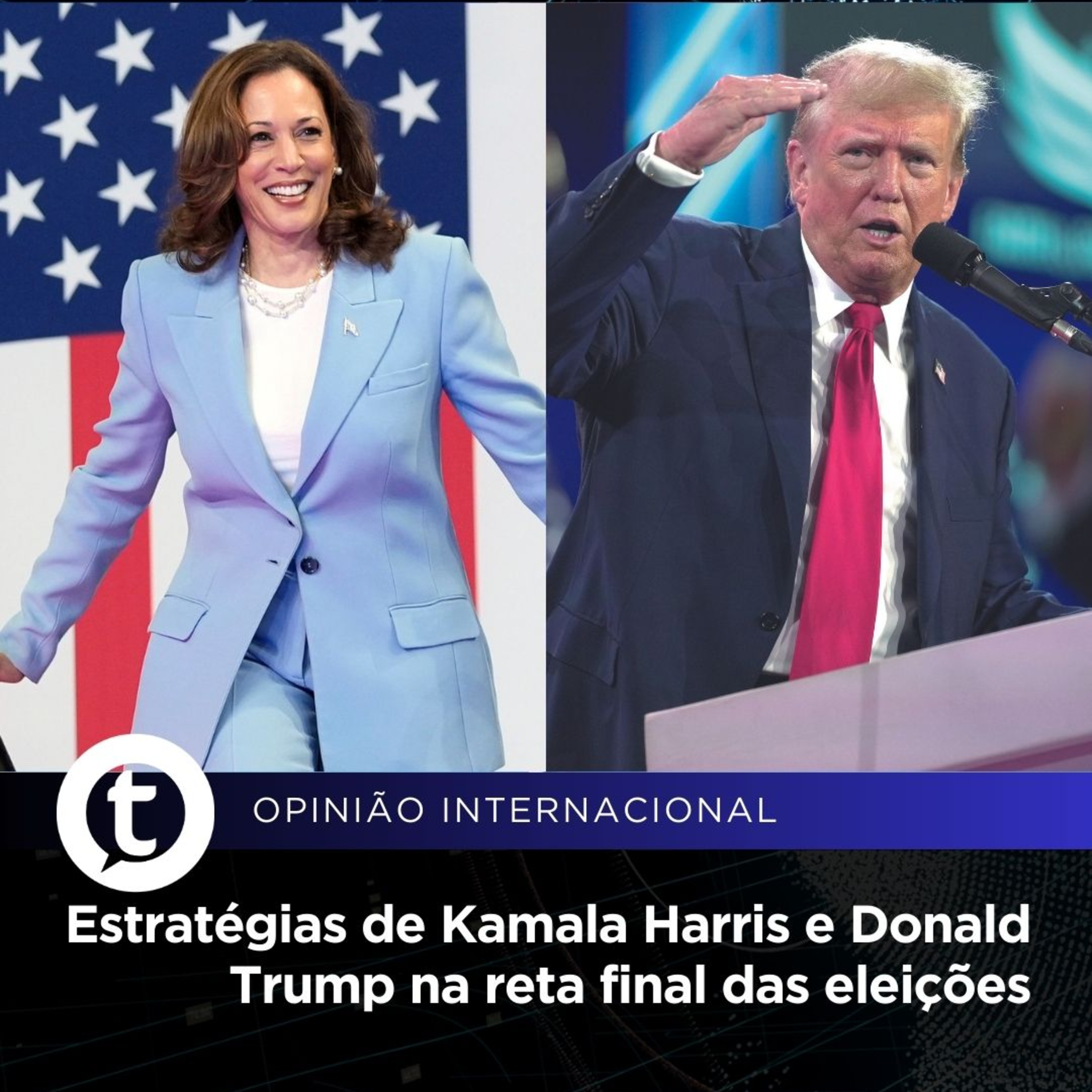 Estratégias de Kamala Harris e Donald Trump na reta final das eleições | Opinião Internacional #14 episode artwork