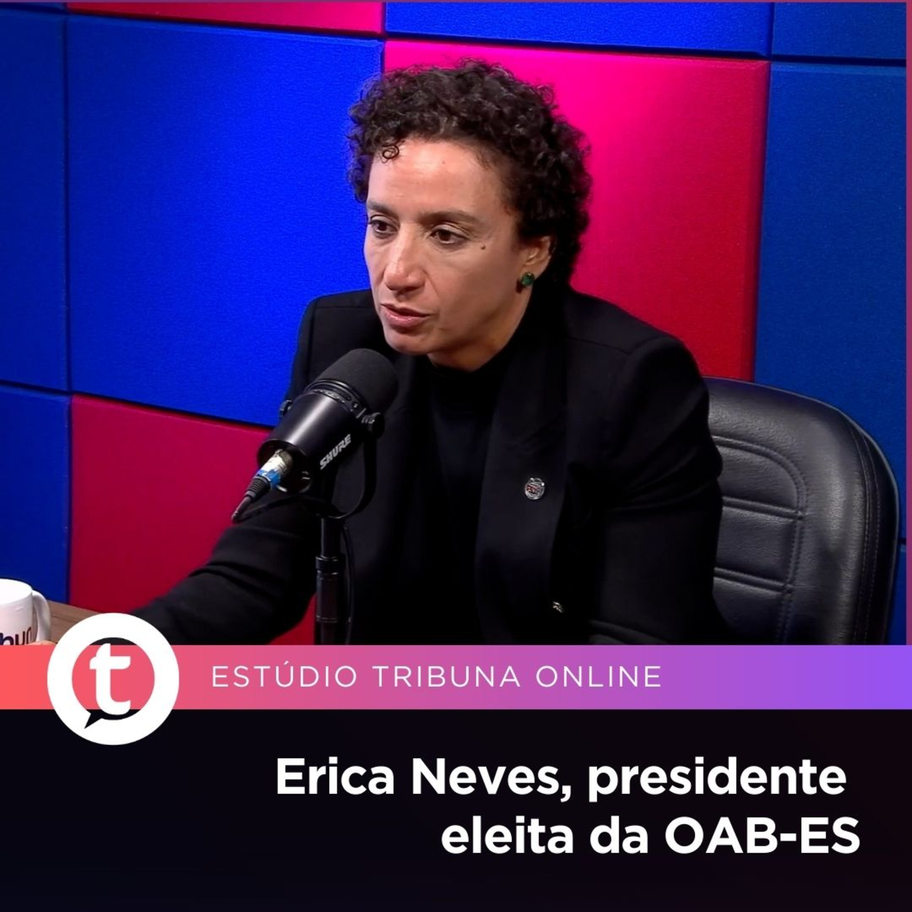Erica Neves, presidente eleita da OAB-ES | Estúdio Tribuna Online #96  episode artwork
