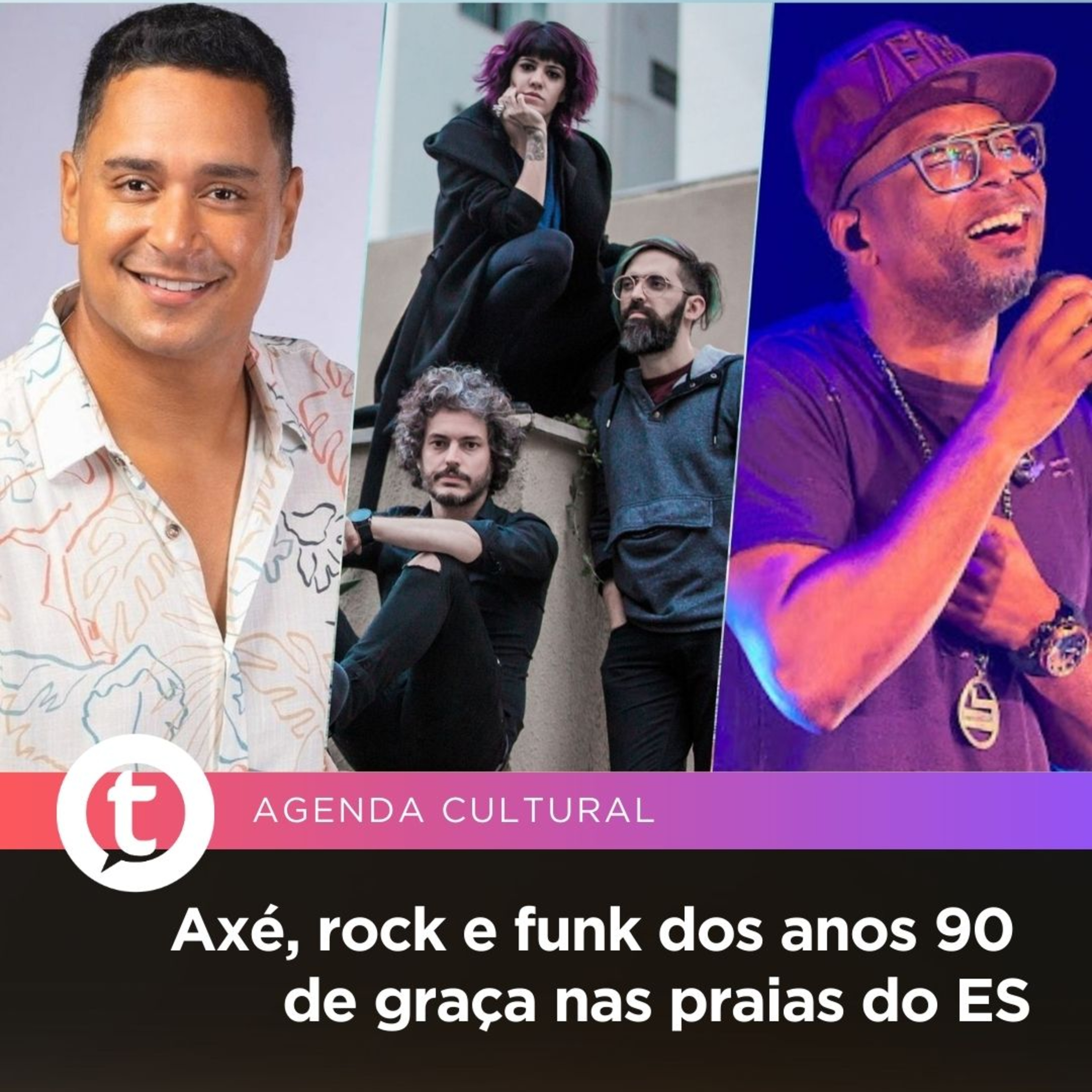  Axé, rock e funk dos anos 90 de graça nas praias do ES | Agenda Cultural episode artwork