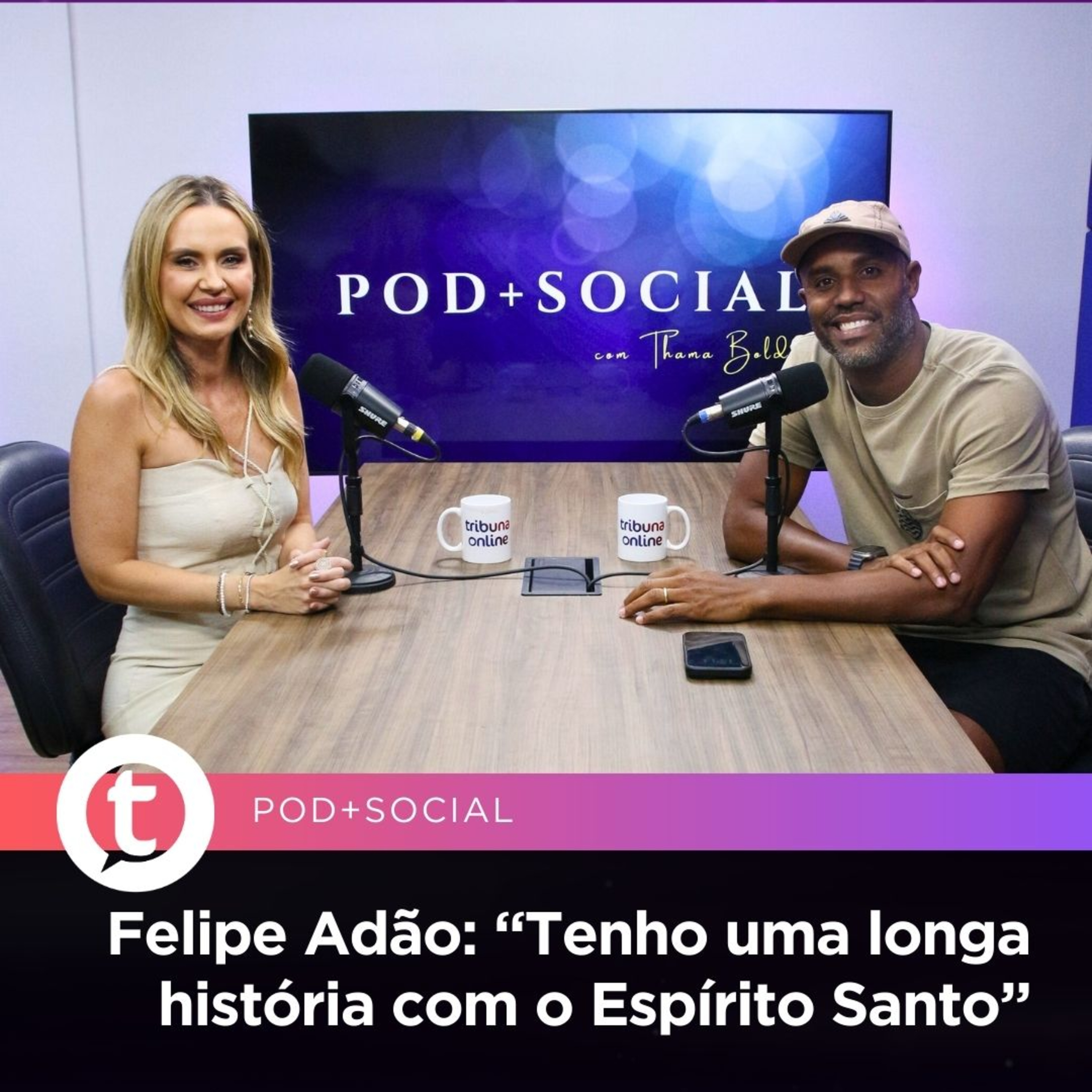 Felipe Adão, ex-atleta profissional de futebol e jogador de futevôlei | Pod+Social #18 episode artwork