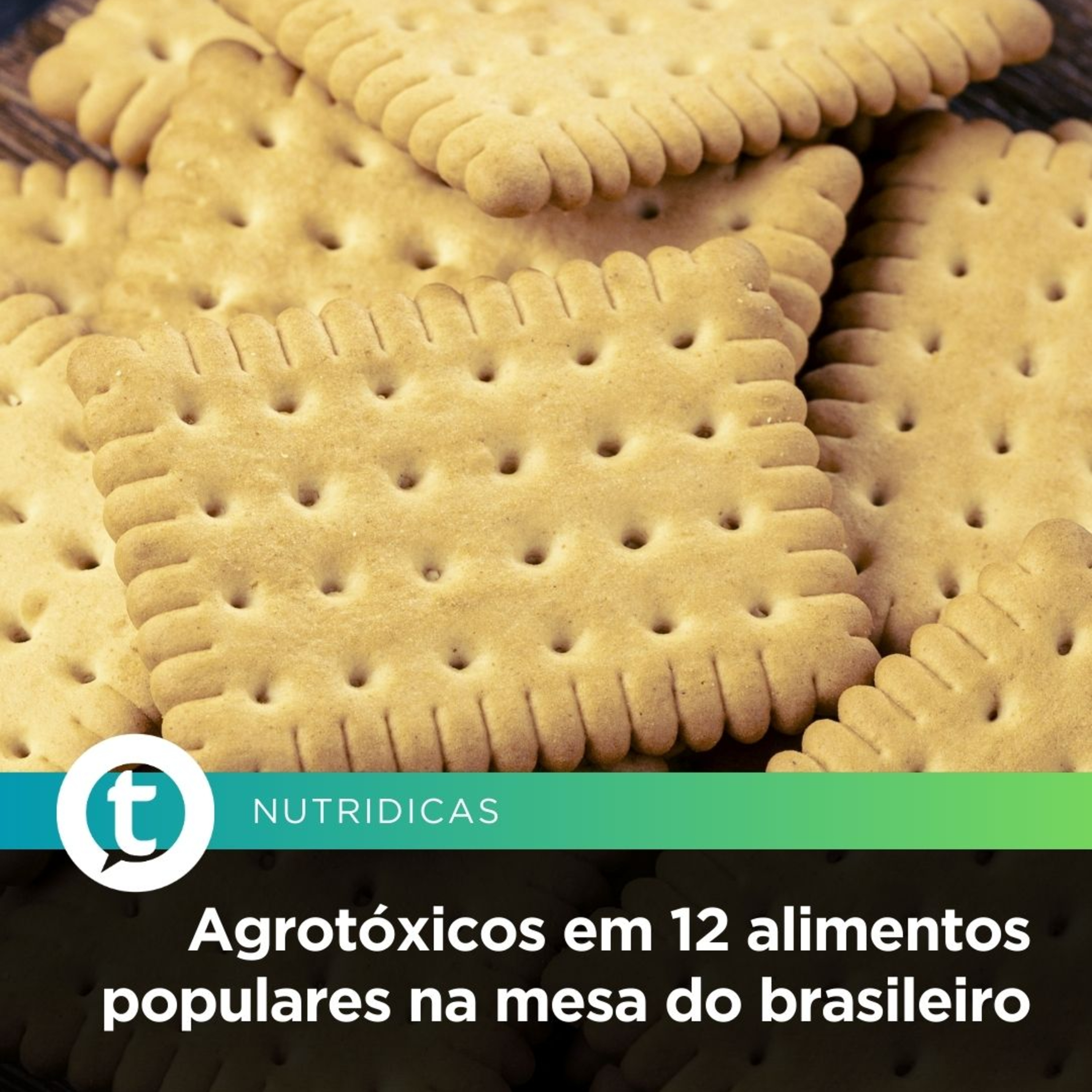 Estudo revela presença de agrotóxicos em 12 alimentos populares na mesa do brasileiro | Nutridicas #63 episode artwork