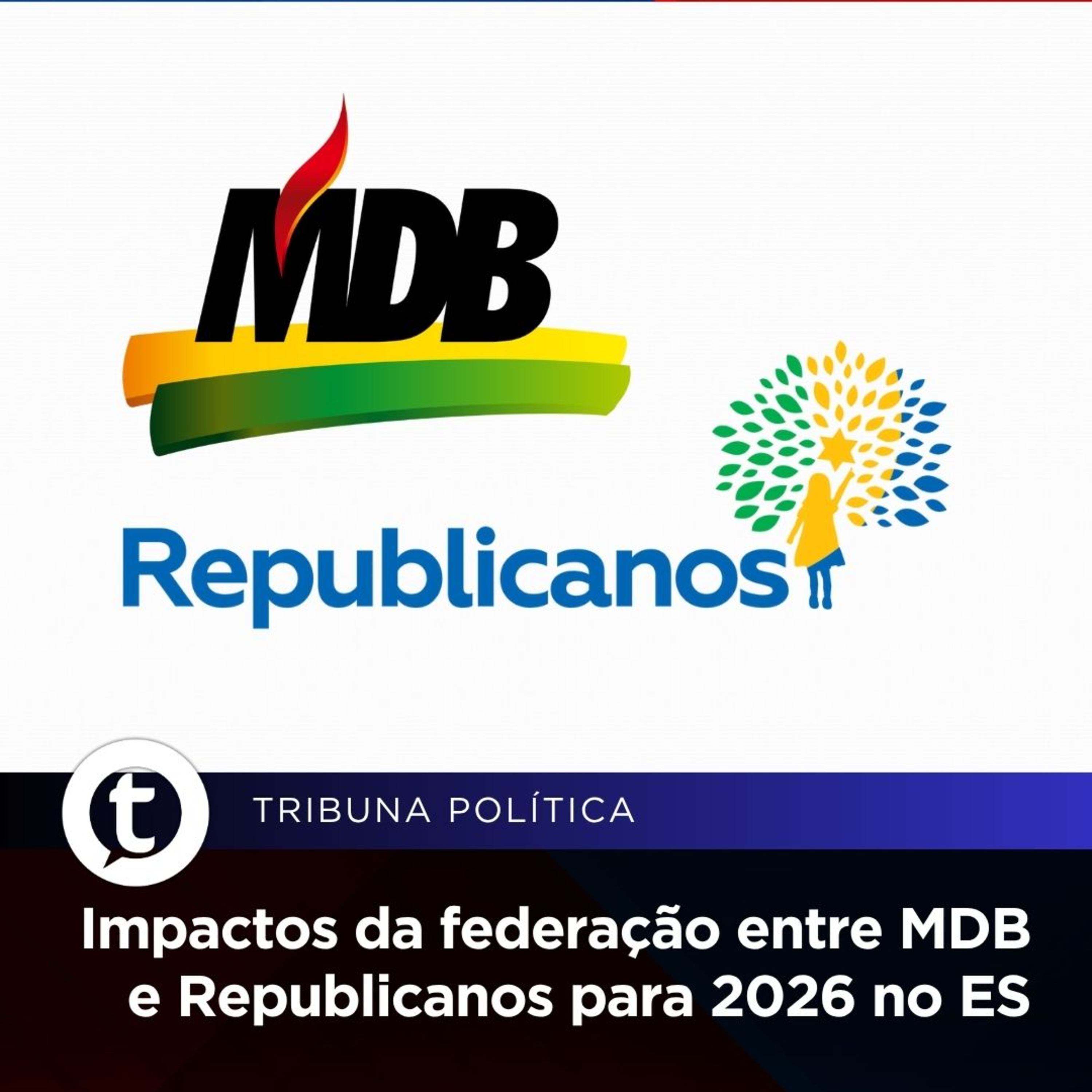 Impactos da federação MDB/Republicanos para 2026 no ES | Tribuna Política #08 episode artwork