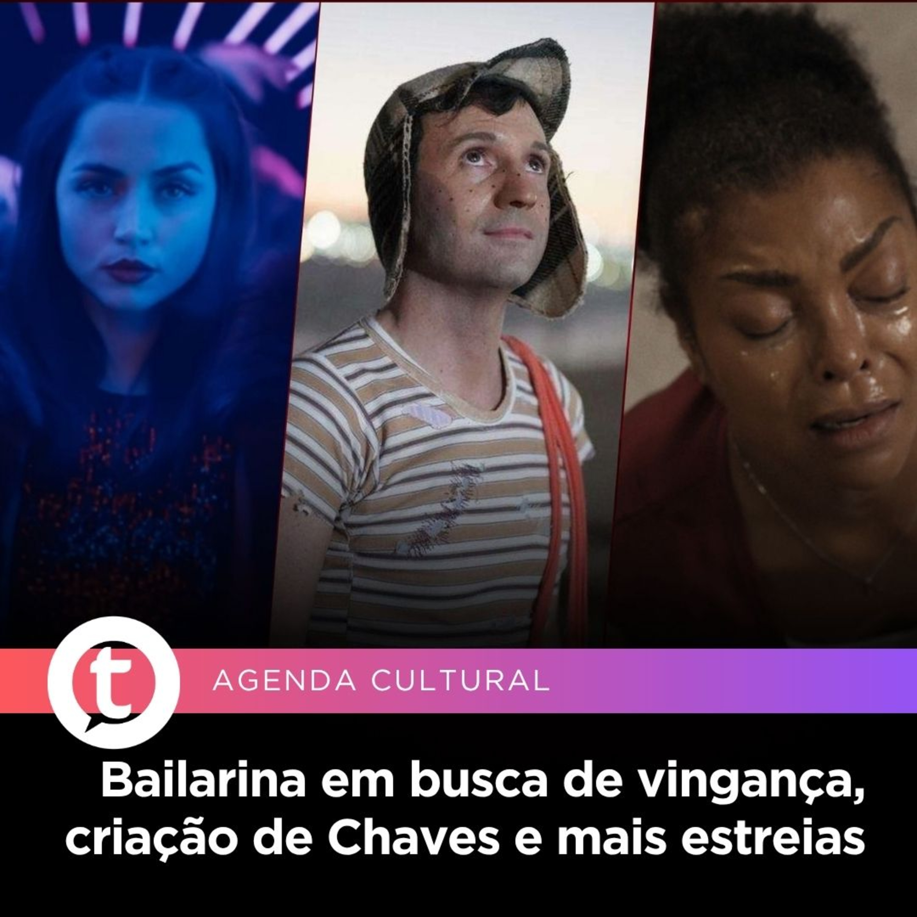 Bailarina em busca de vingança, criação de Chaves e mais lançamentos | Agenda Cultural episode artwork