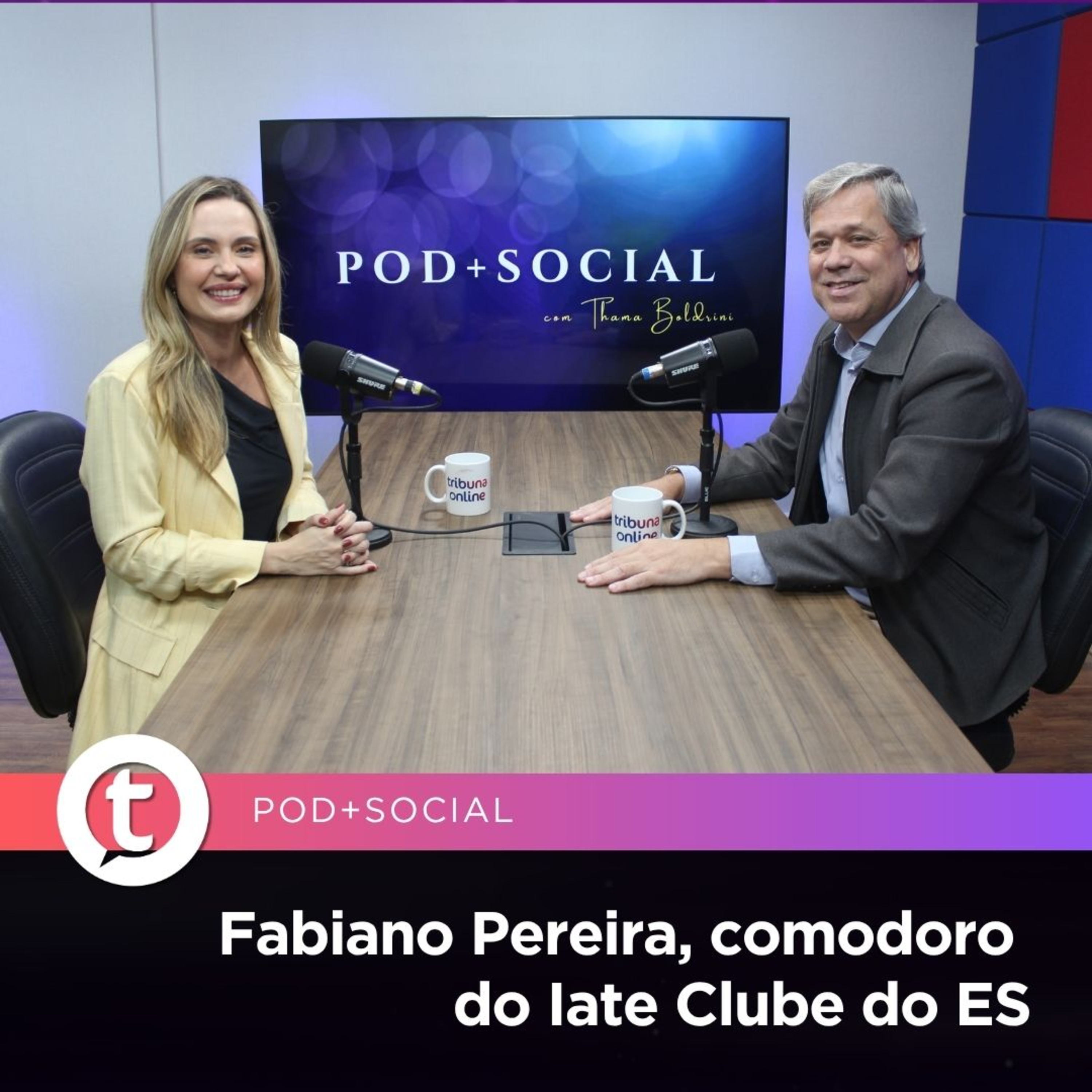 Fabiano Pereira, comodoro do Iate Clube do ES | Pod+Social #24 episode artwork