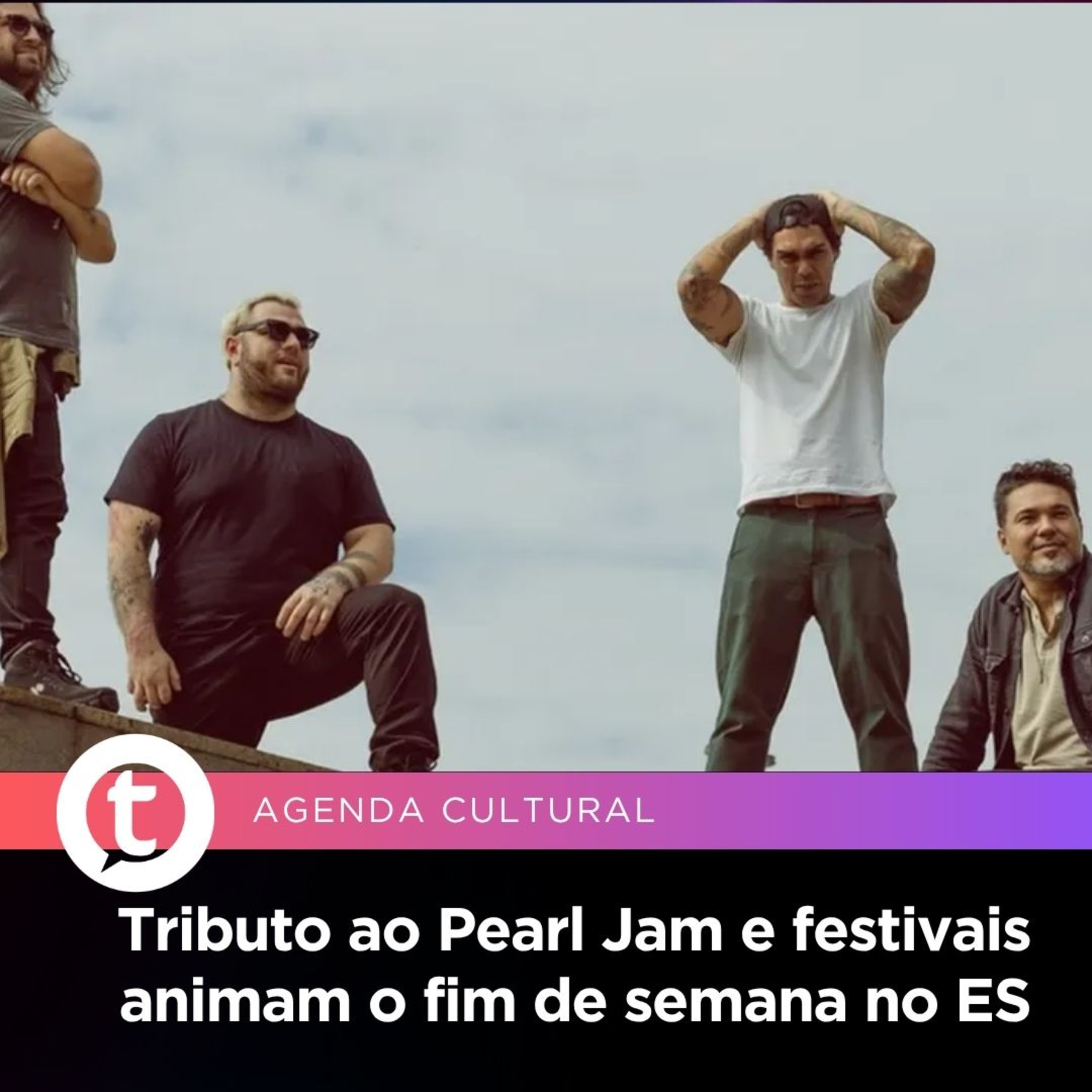 Tributo ao Pearl Jam e festivais animam o fim de semana no ES | Agenda Cultural episode artwork