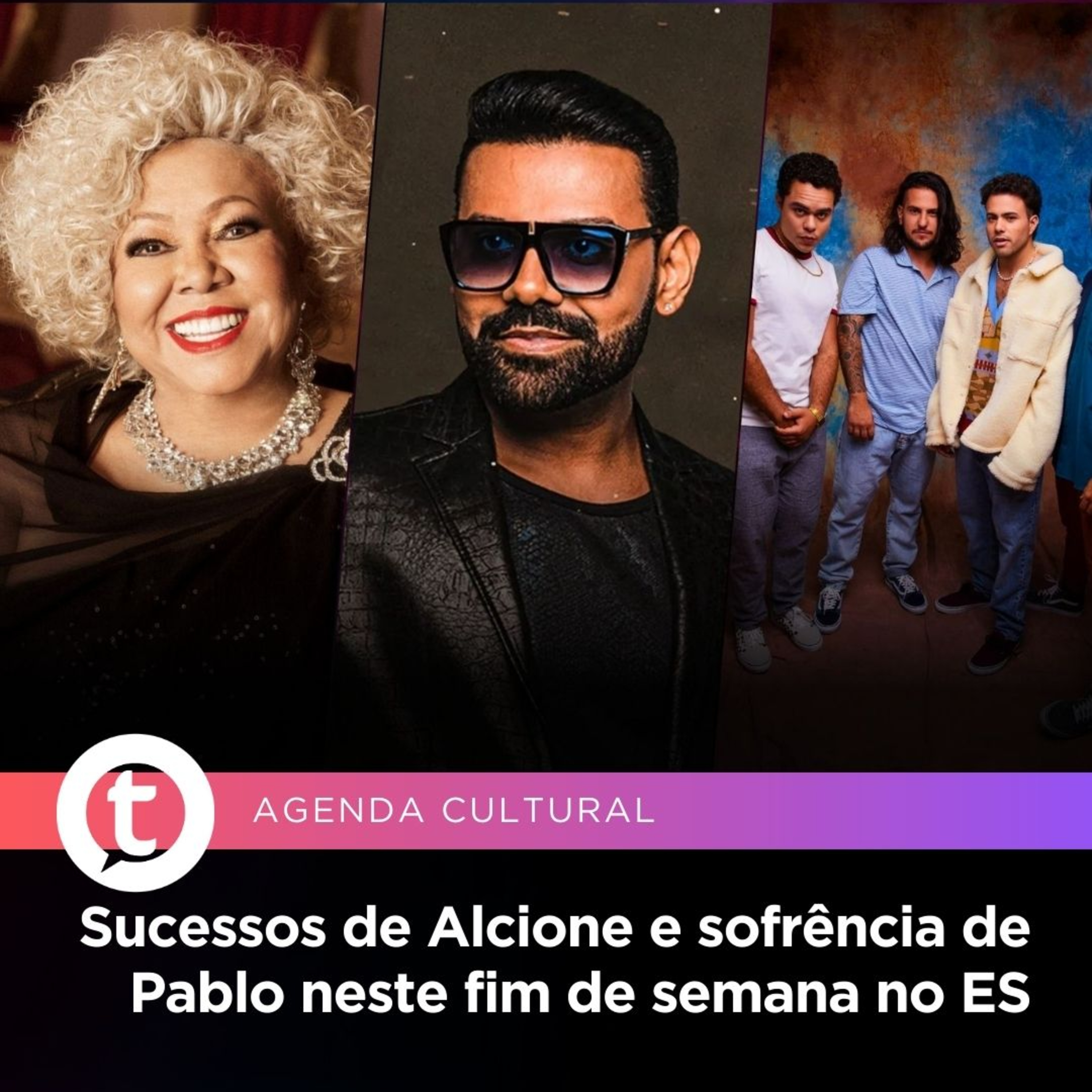 Sucessos de Alcione e sofrência de Pablo neste fim de semana no ES | Agenda Cultural episode artwork