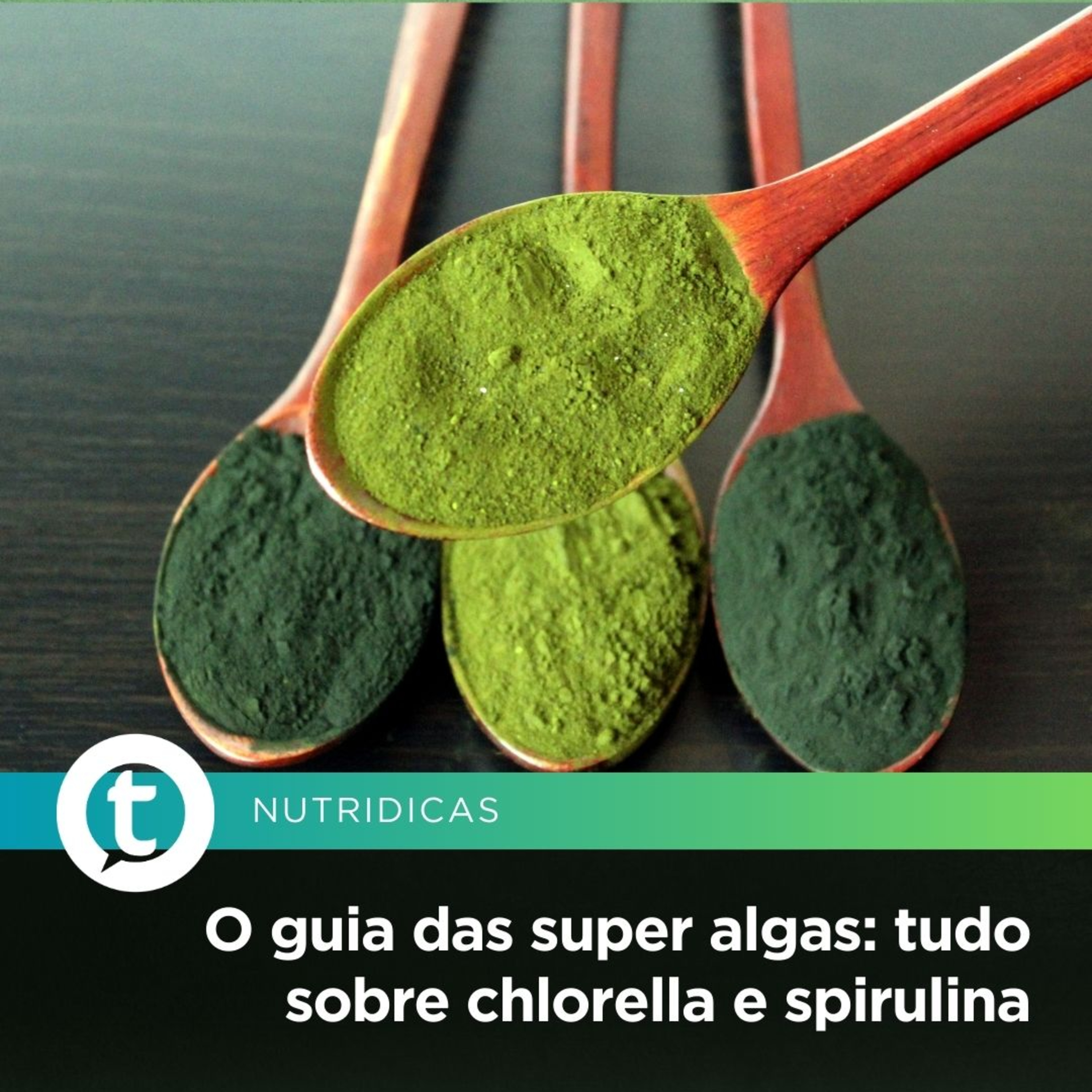 O guia das super algas: tudo sobre chlorella e spirulina | Nutridicas #73 episode artwork