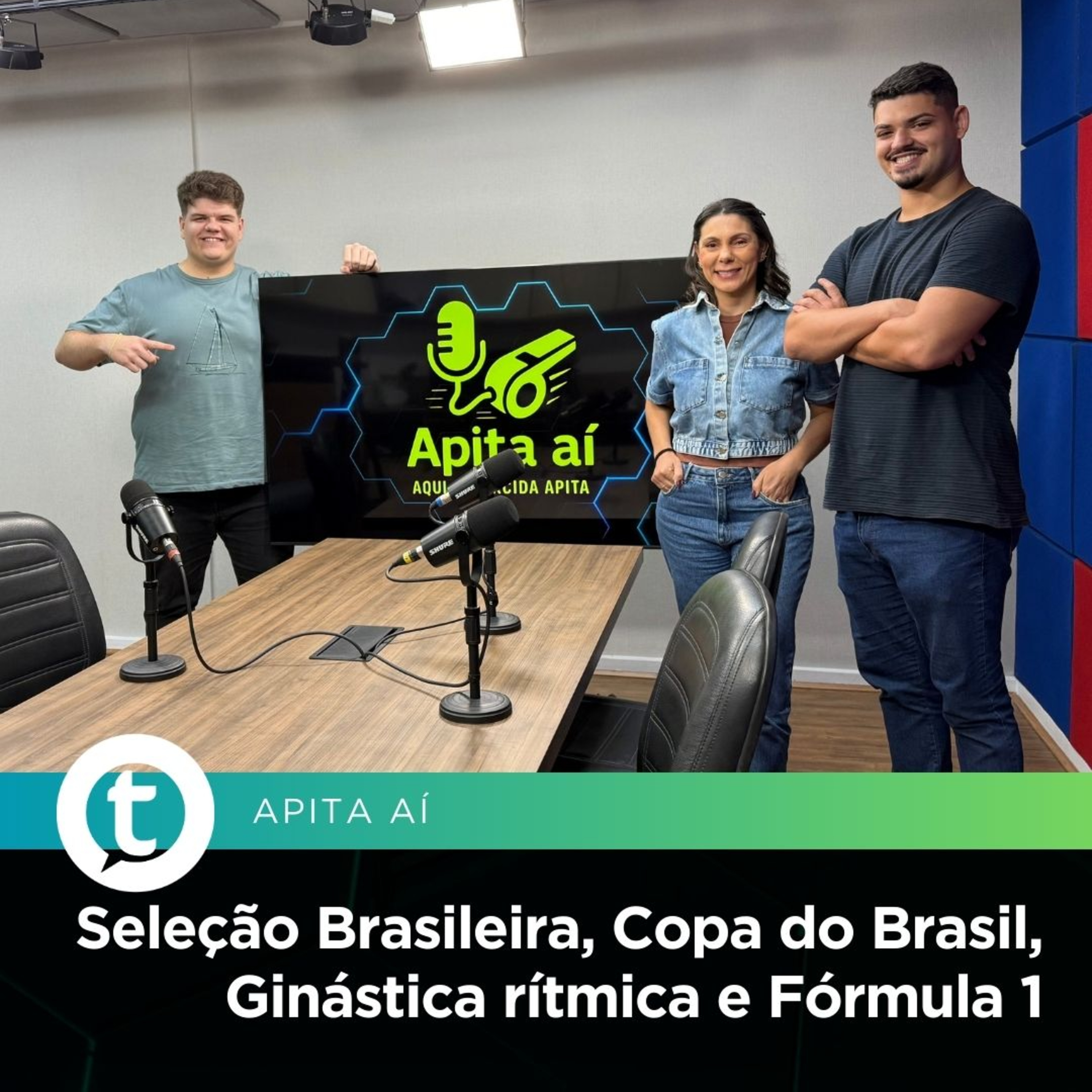 Seleção Brasileira, Copa do Brasil, Ginástica rítmica e Fórmula 1 | Apita Aí #17 episode artwork
