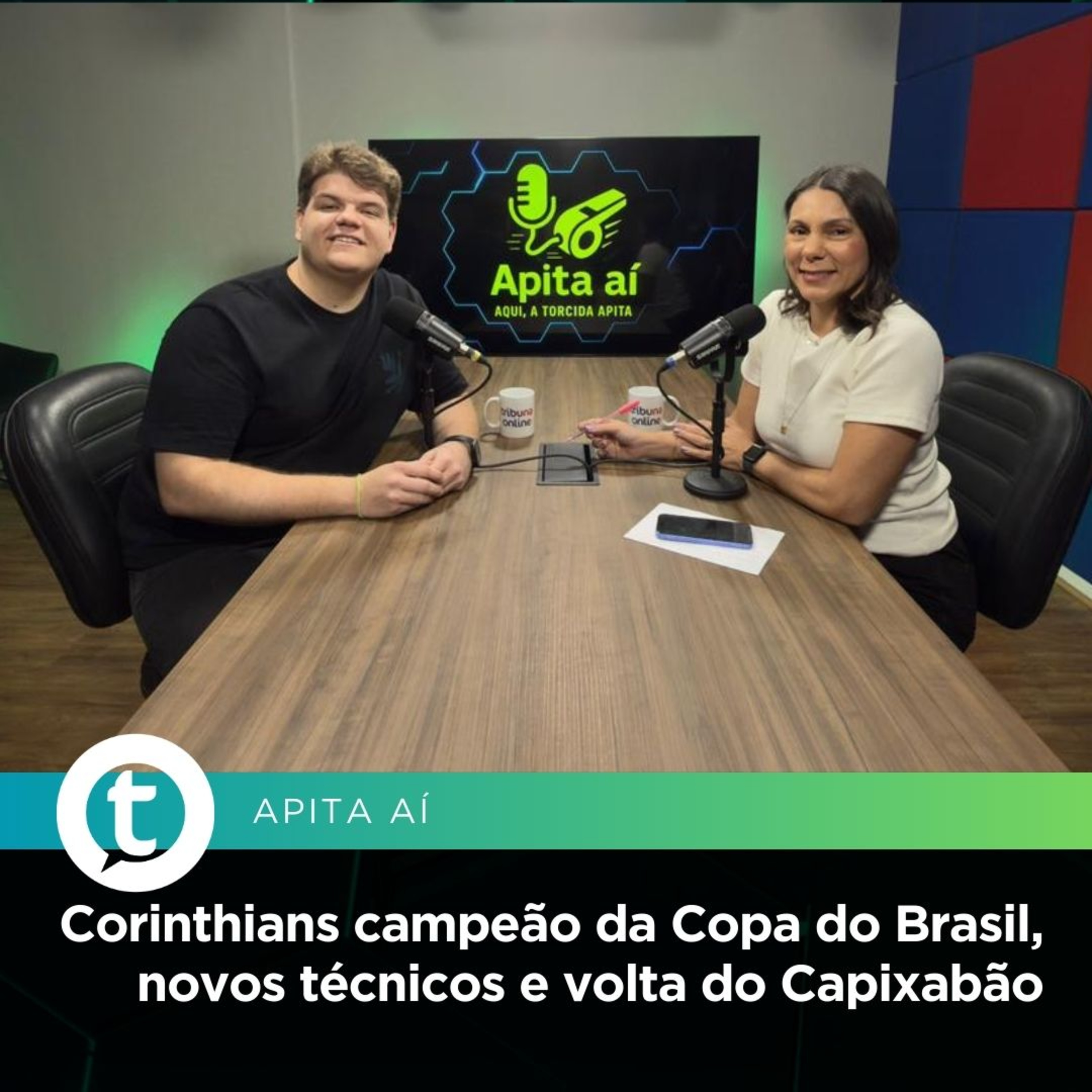 Corinthians campeão da Copa do Brasil, novos técnicos e volta do Capixabão | Apita Aí #33 episode artwork