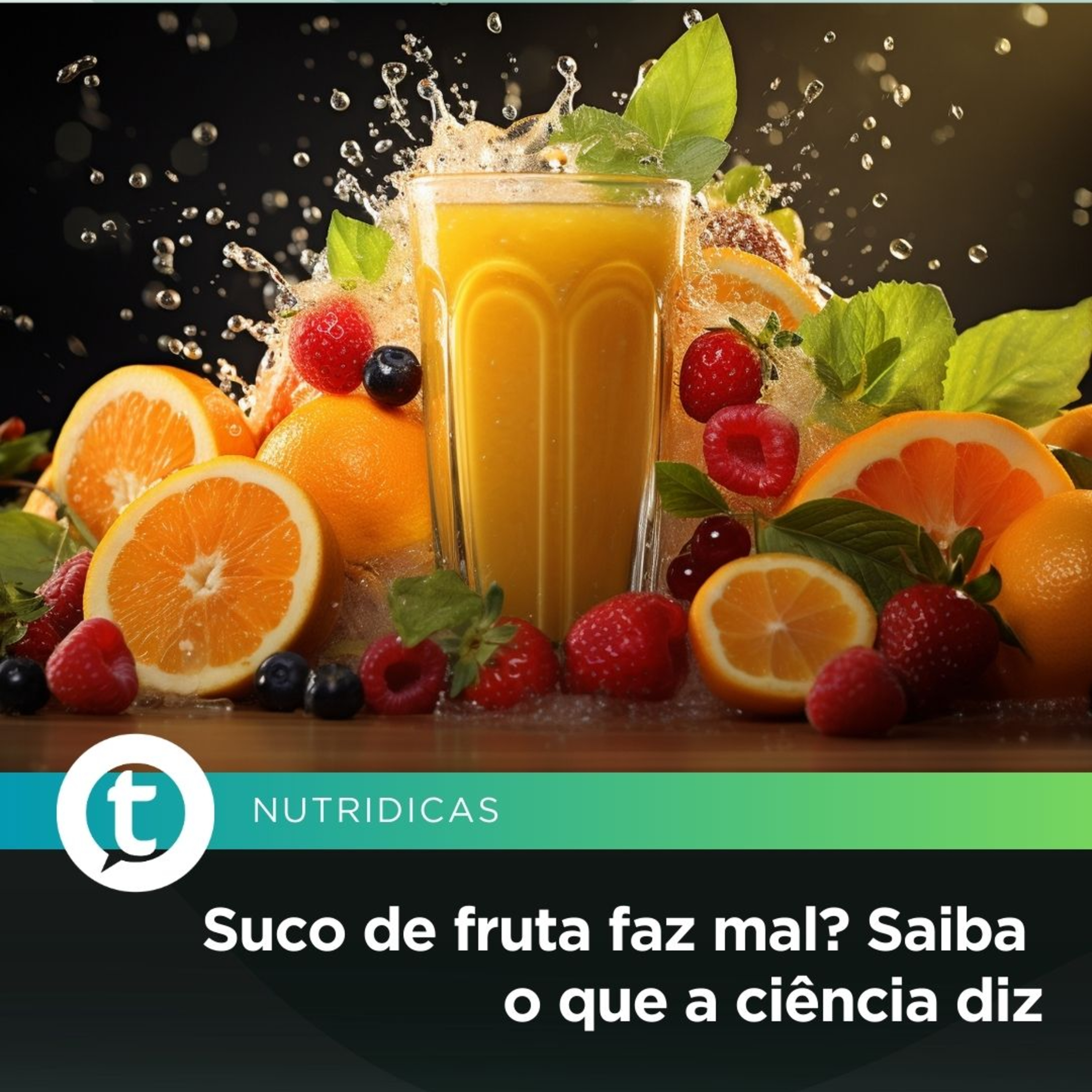 Suco de fruta faz mal? Saiba o que a ciência diz | Nutridicas #81 episode artwork