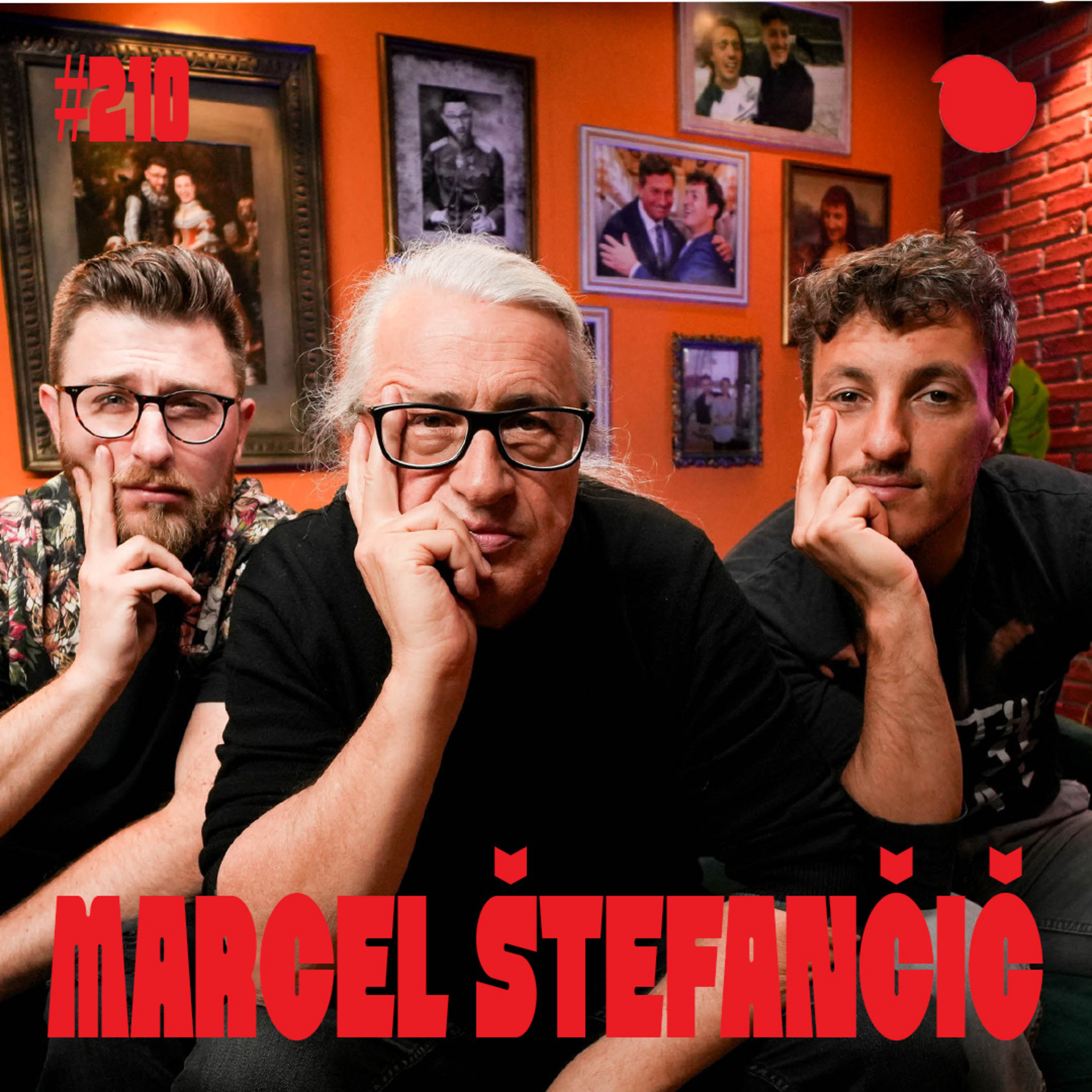 Podcast Fejmiči - #210 - Marcel Štefančič:"Žrtvujem se za ljudske množice." episode artwork