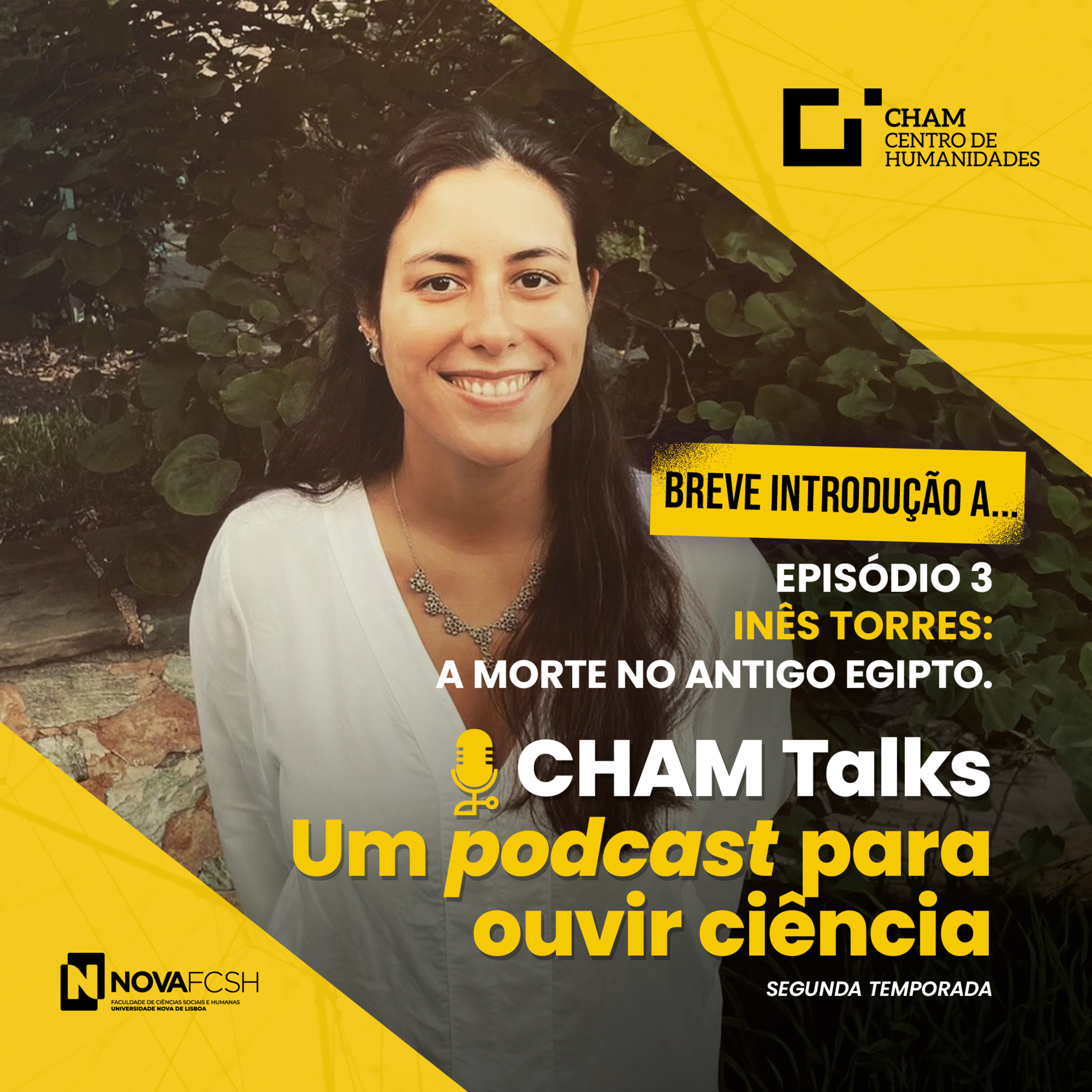 CHAM Talks, um podcast para ouvir ciência