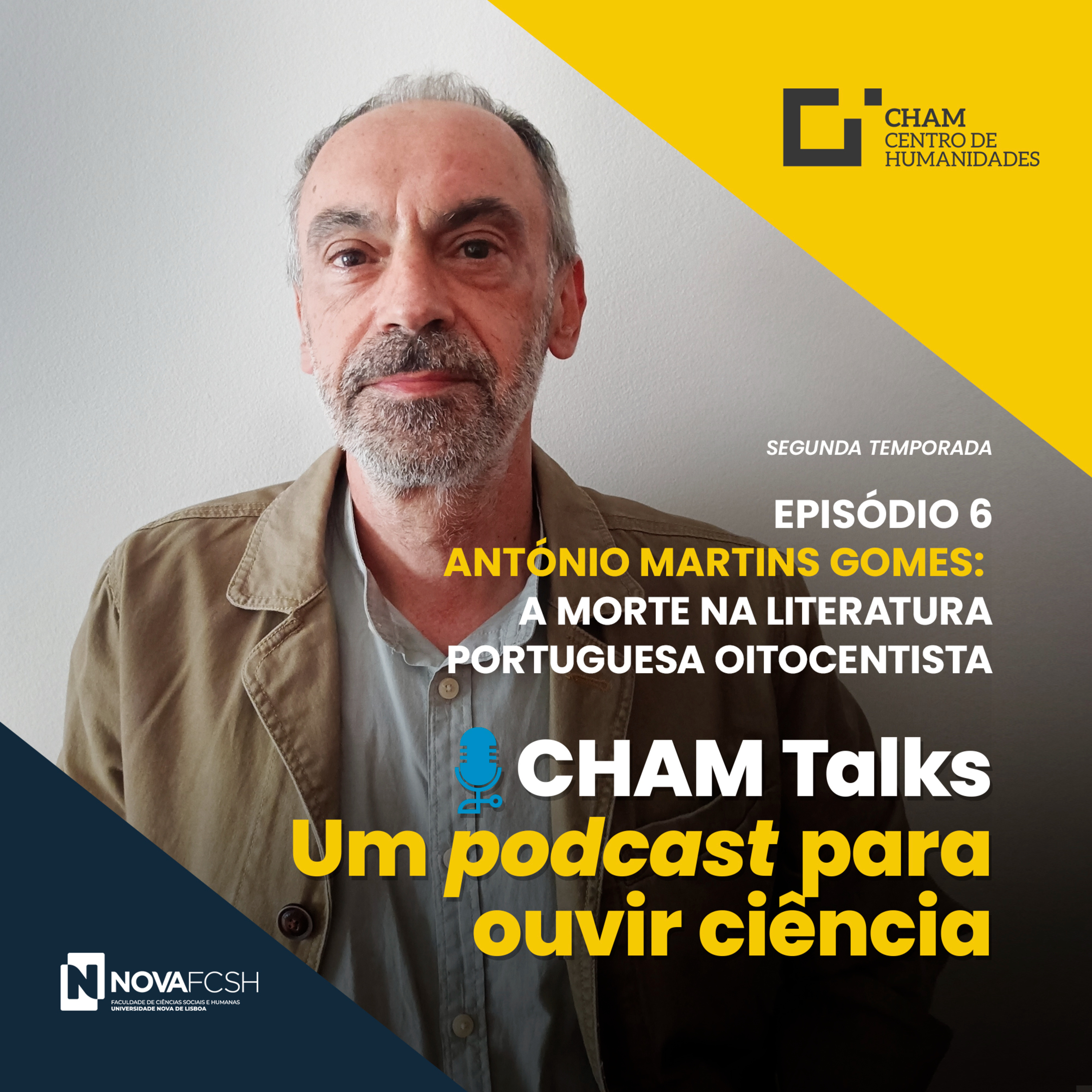 CHAM Talks, um podcast para ouvir ciência