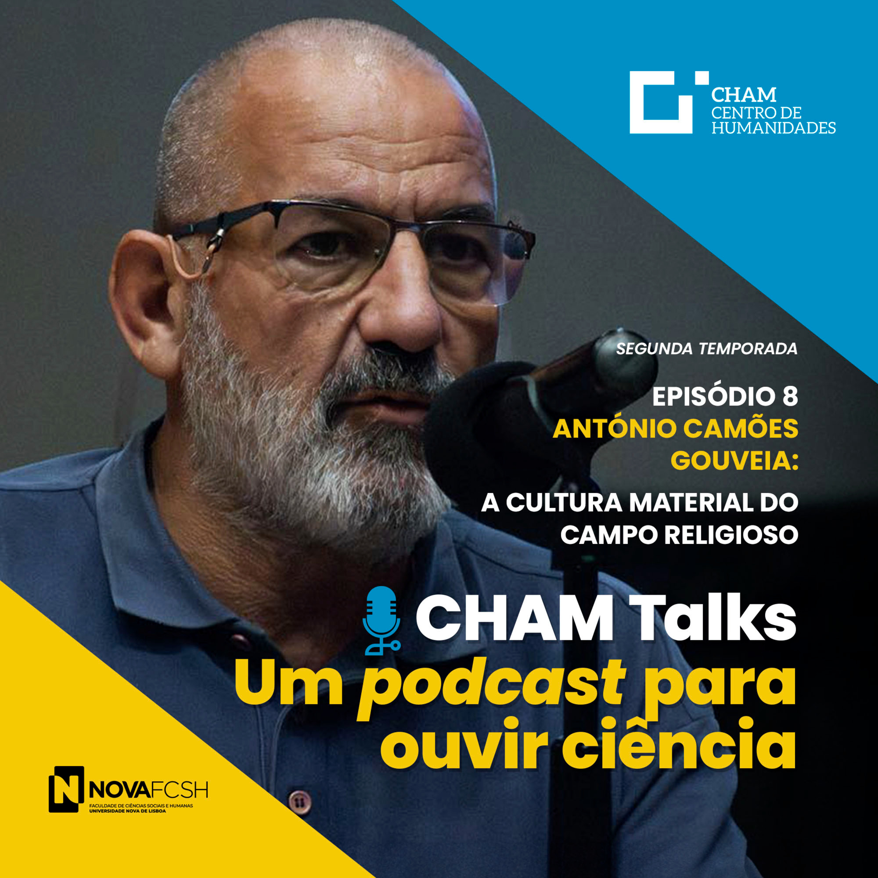 CHAM Talks, um podcast para ouvir ciência