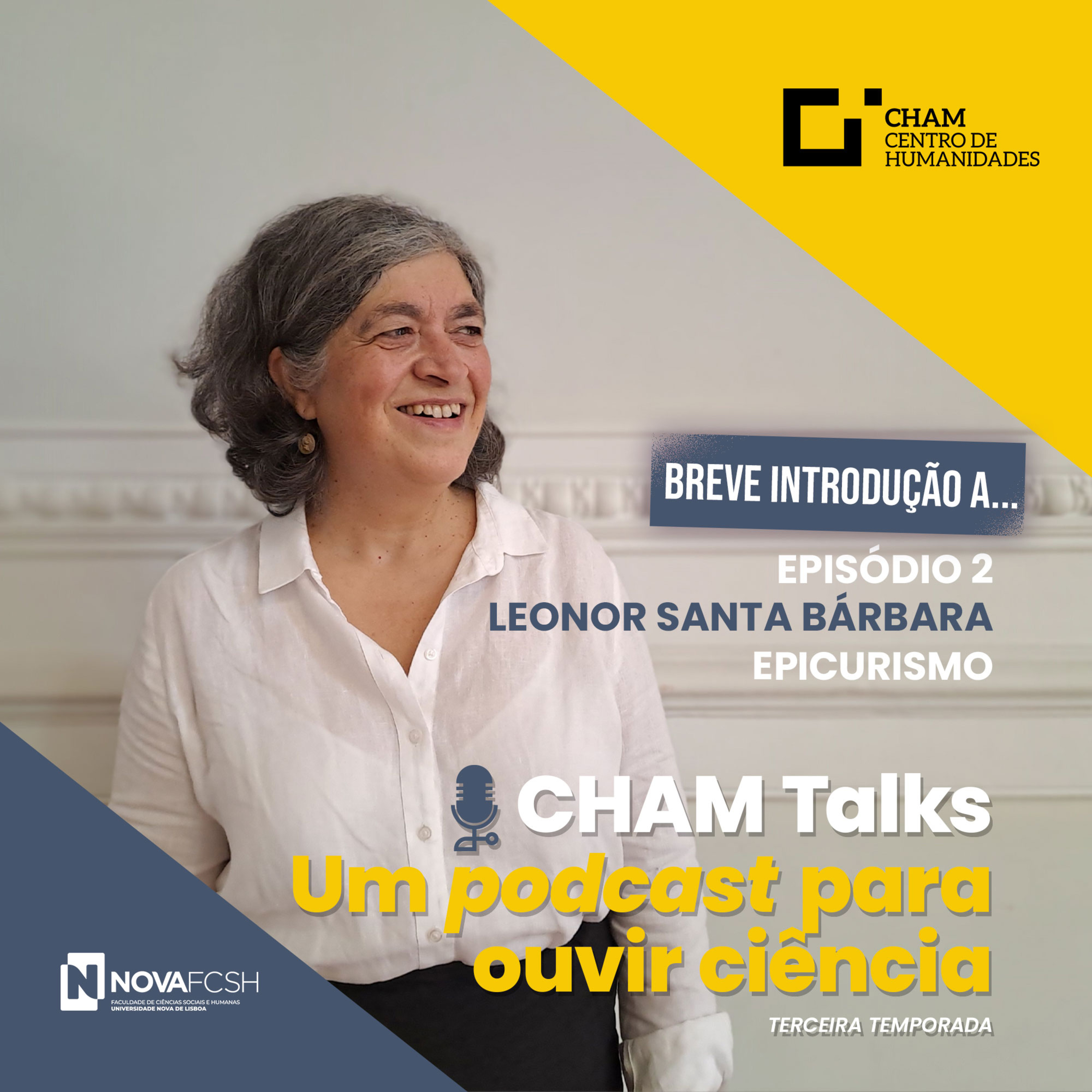 CHAM Talks, um podcast para ouvir ciência