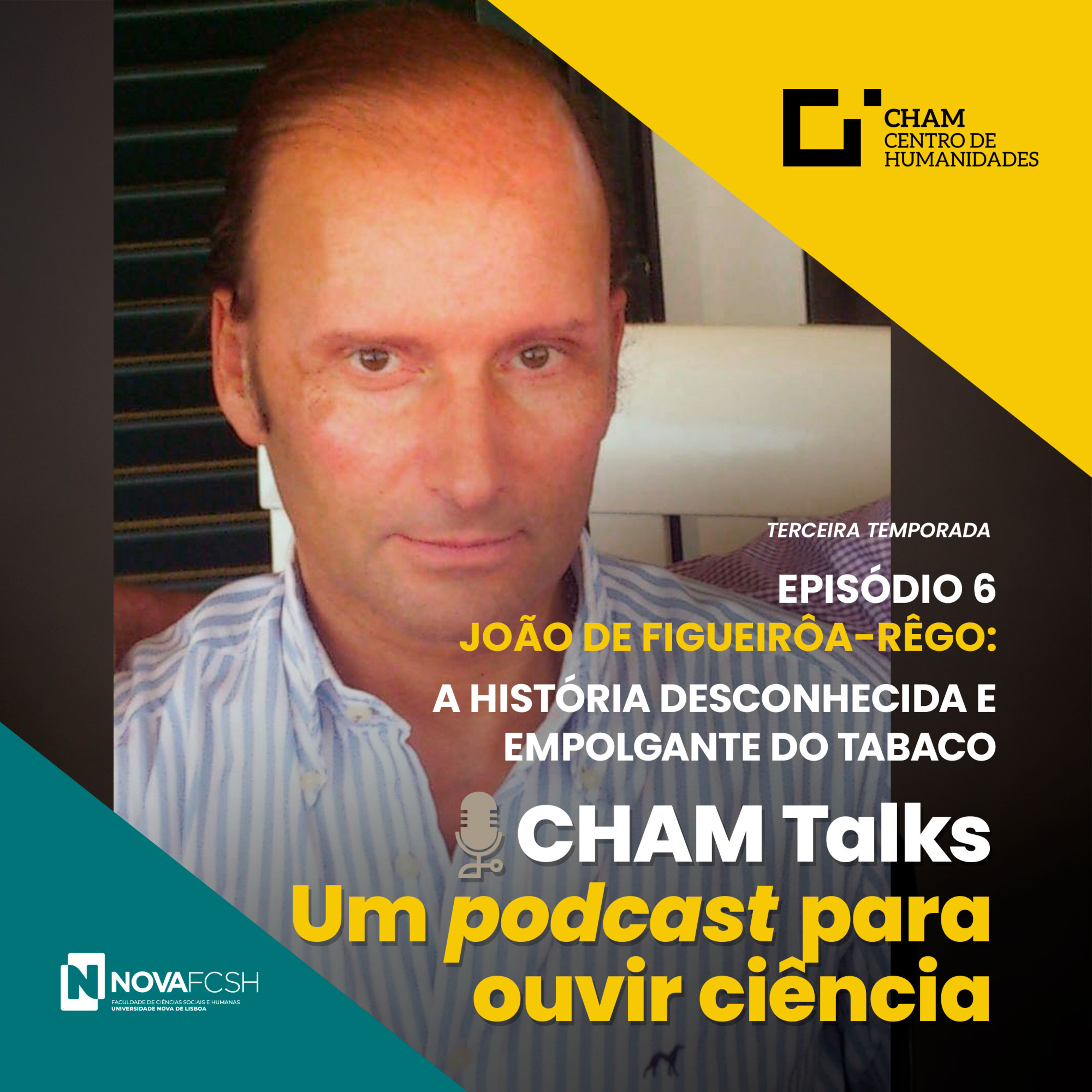 CHAM Talks, um podcast para ouvir ciência