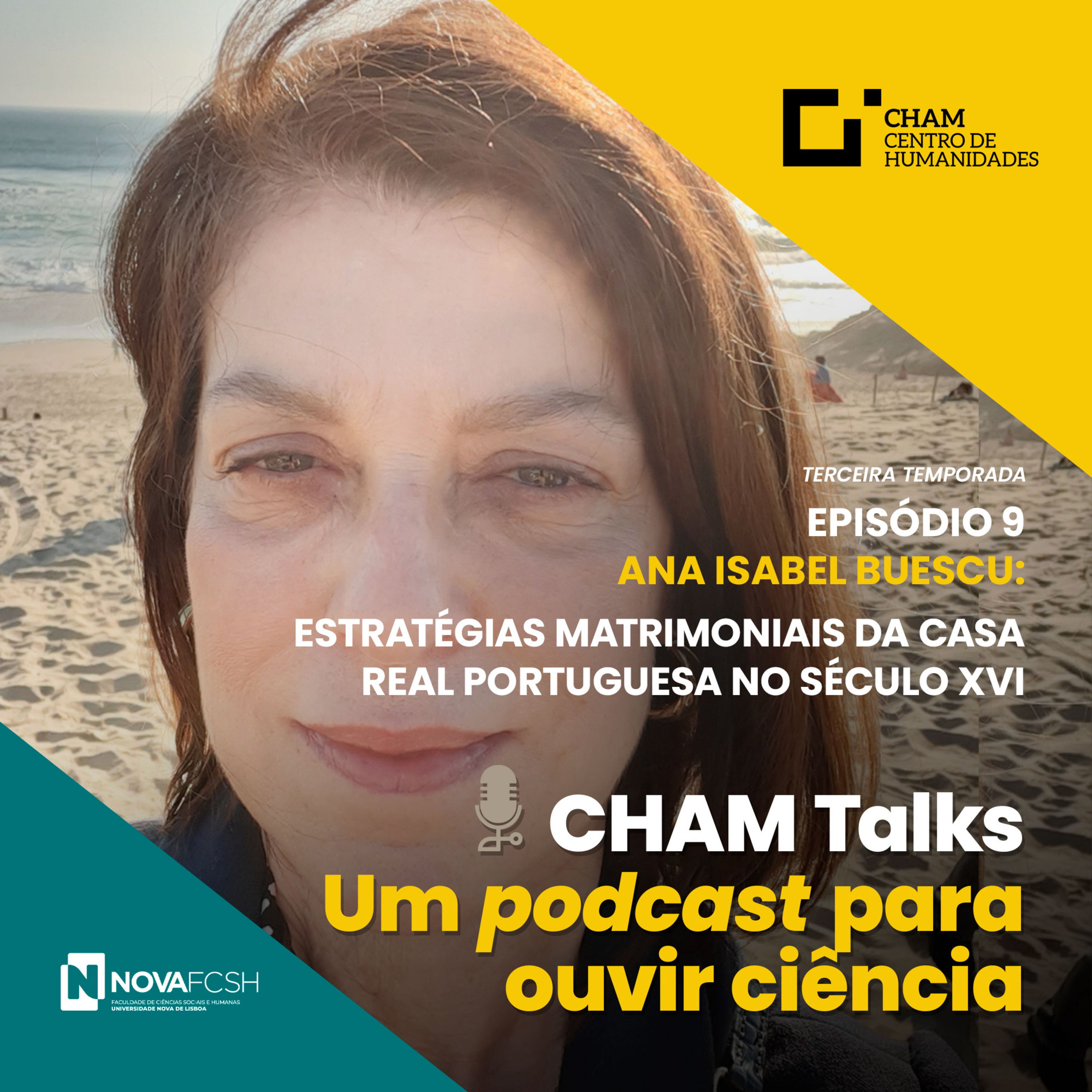 CHAM Talks, um podcast para ouvir ciência