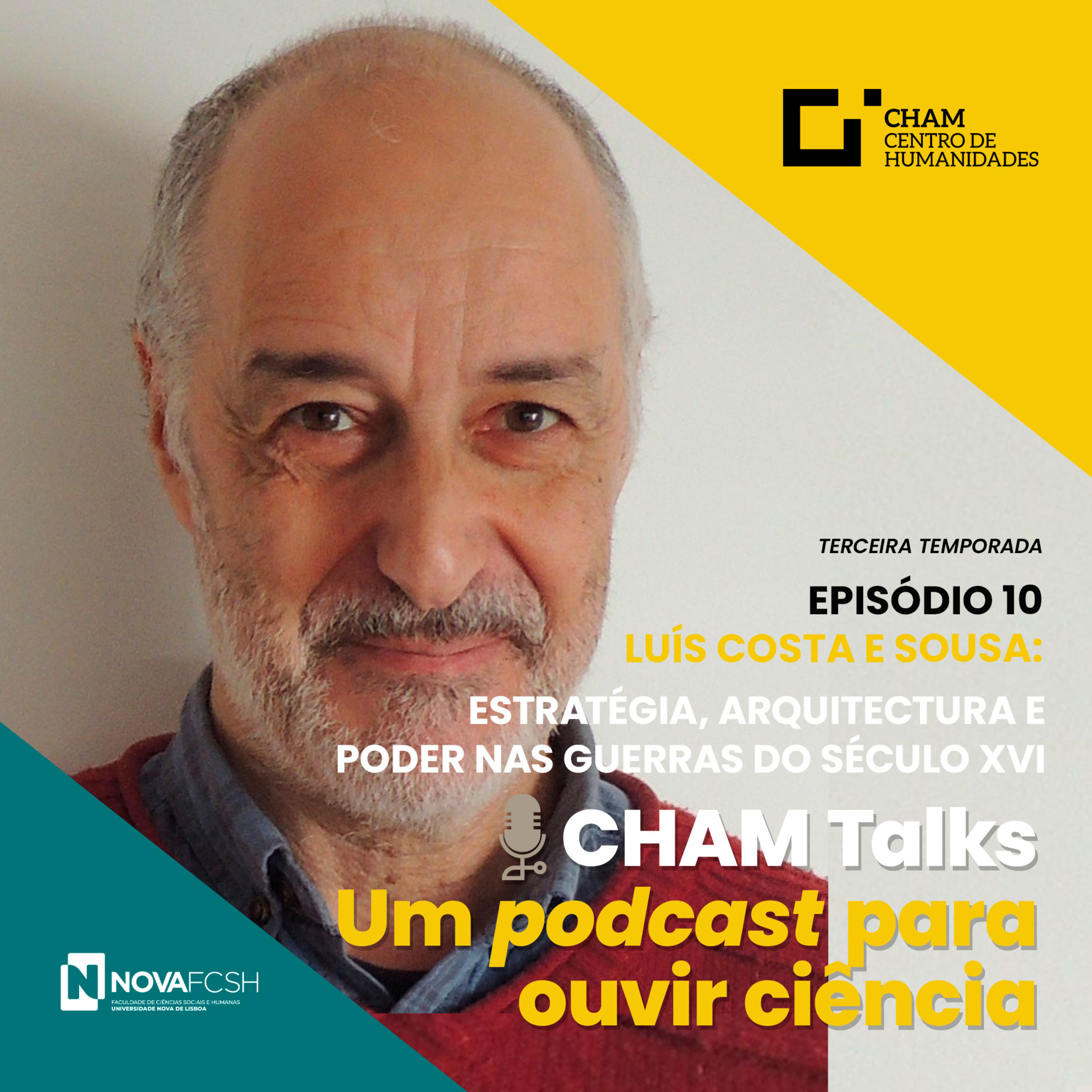 CHAM Talks, um podcast para ouvir ciência