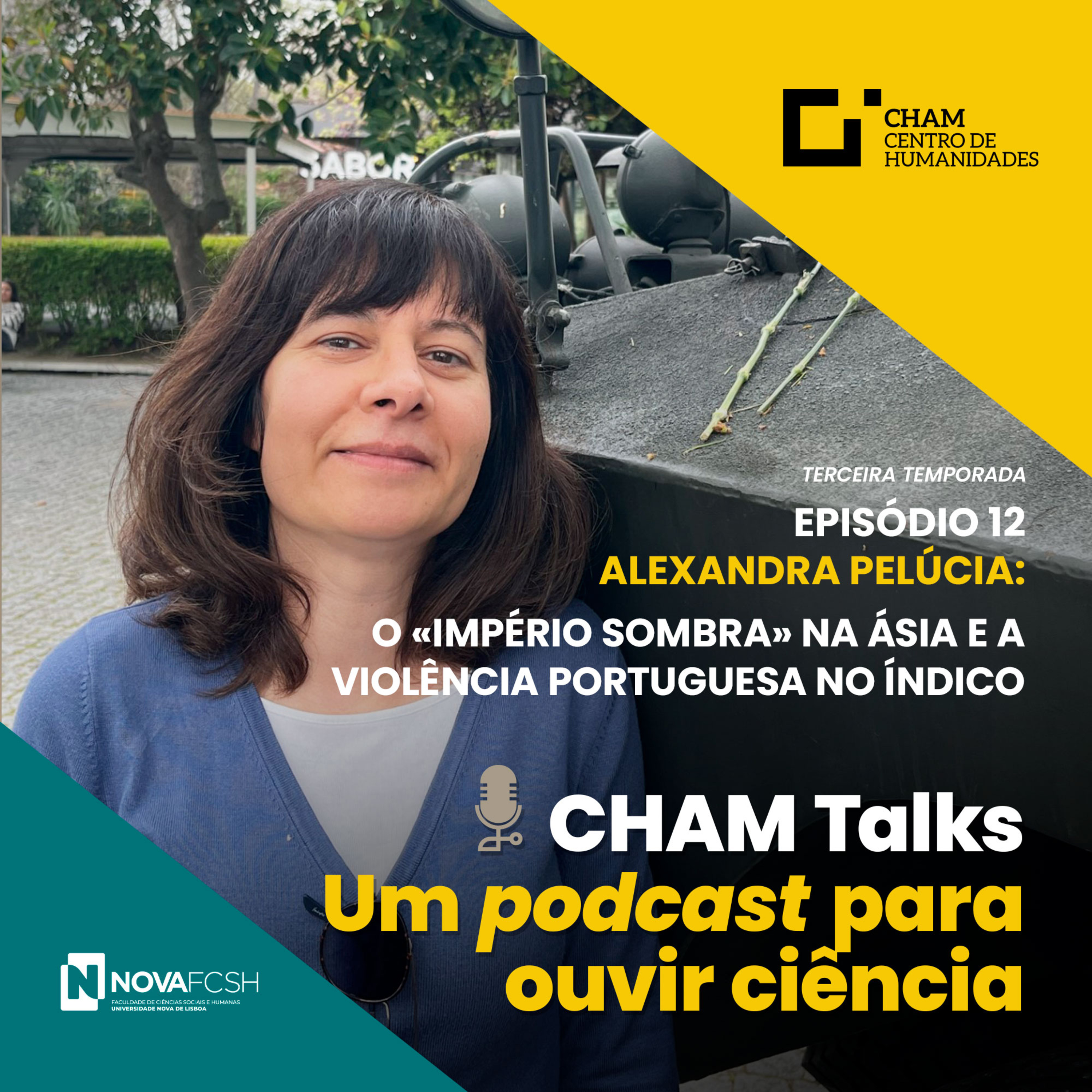 CHAM Talks, um podcast para ouvir ciência