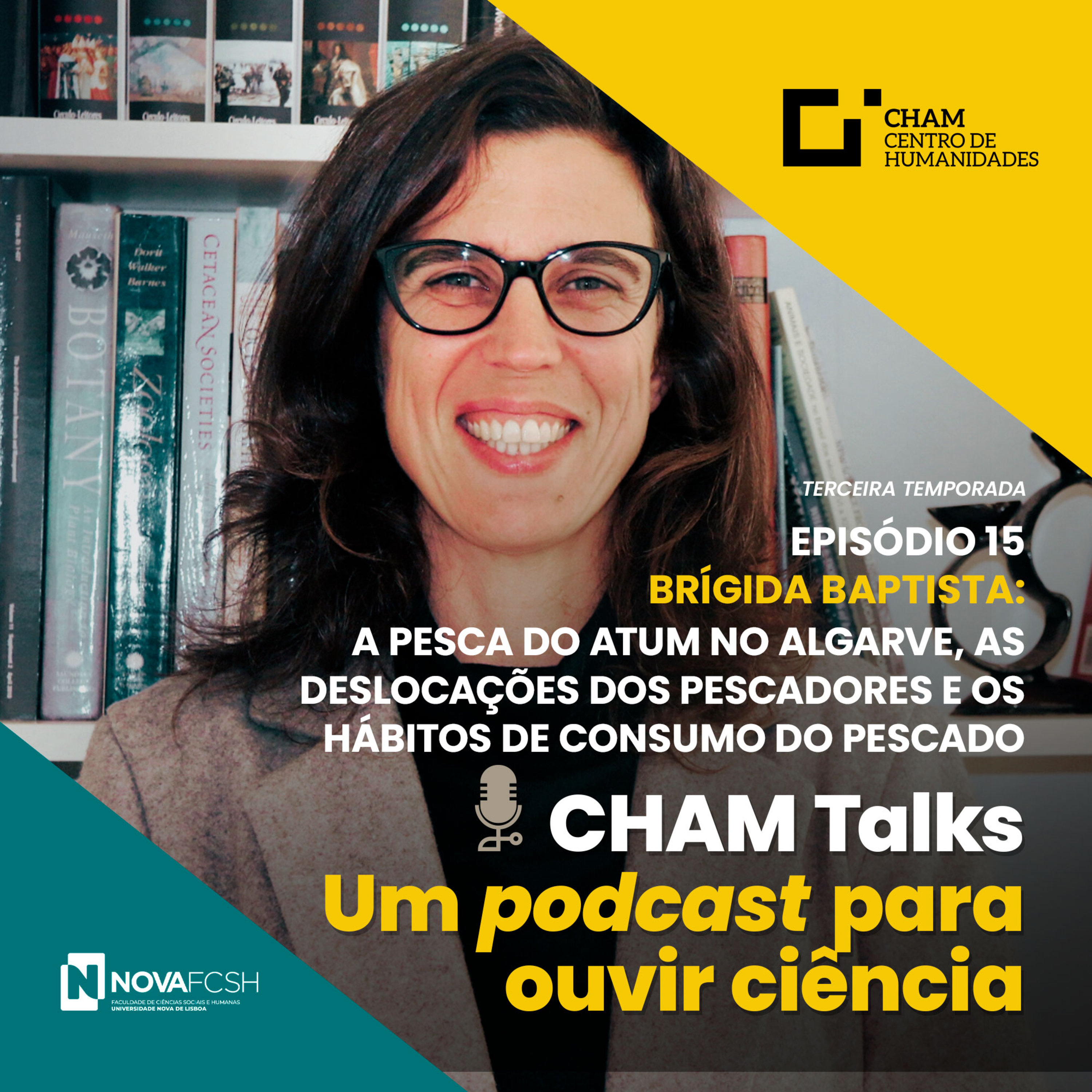 CHAM Talks, um podcast para ouvir ciência