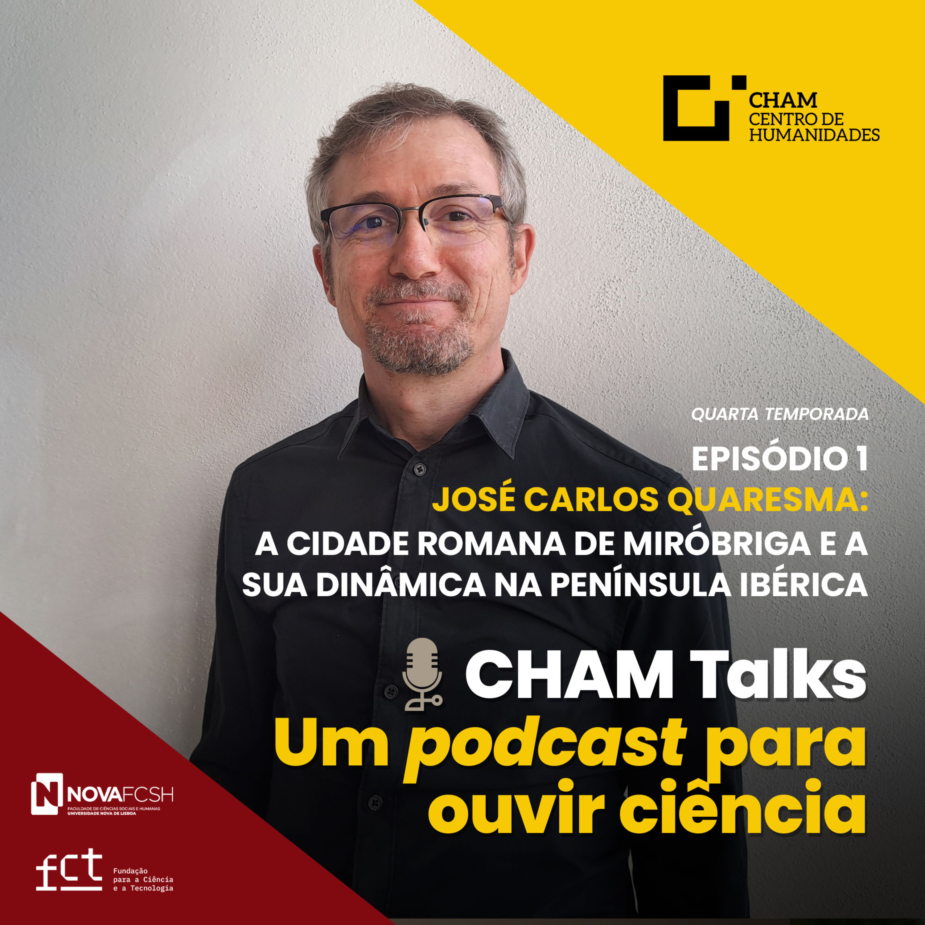 CHAM Talks, um podcast para ouvir ciência