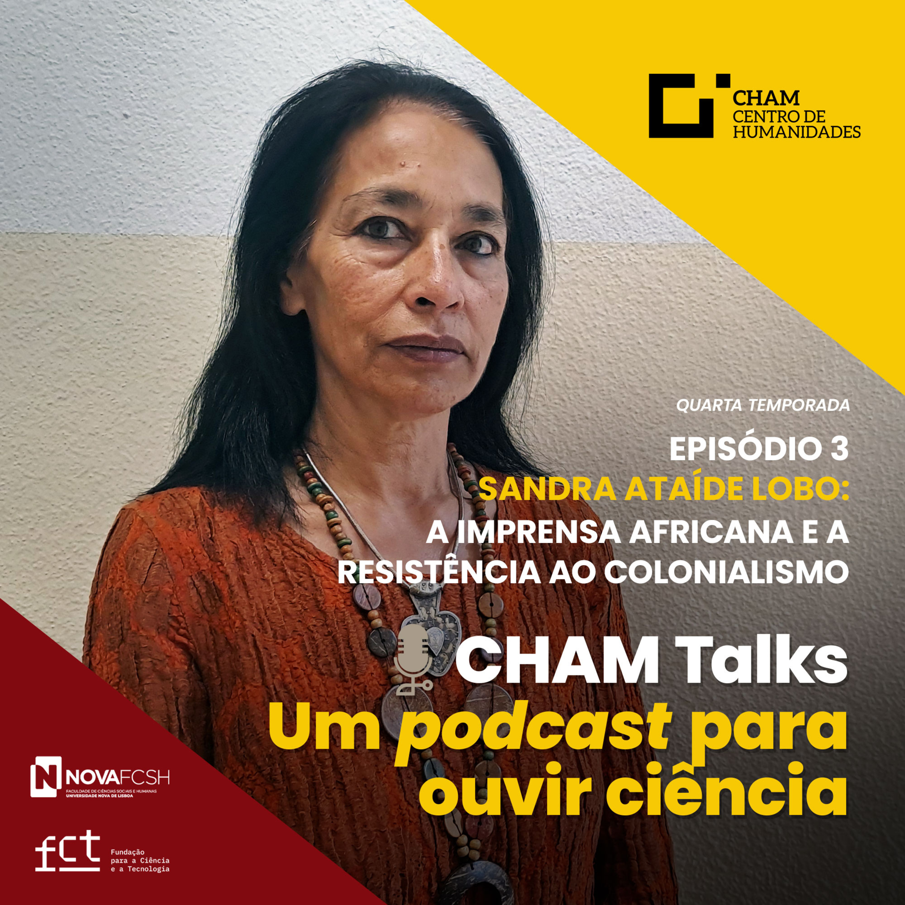 CHAM Talks, um podcast para ouvir ciência