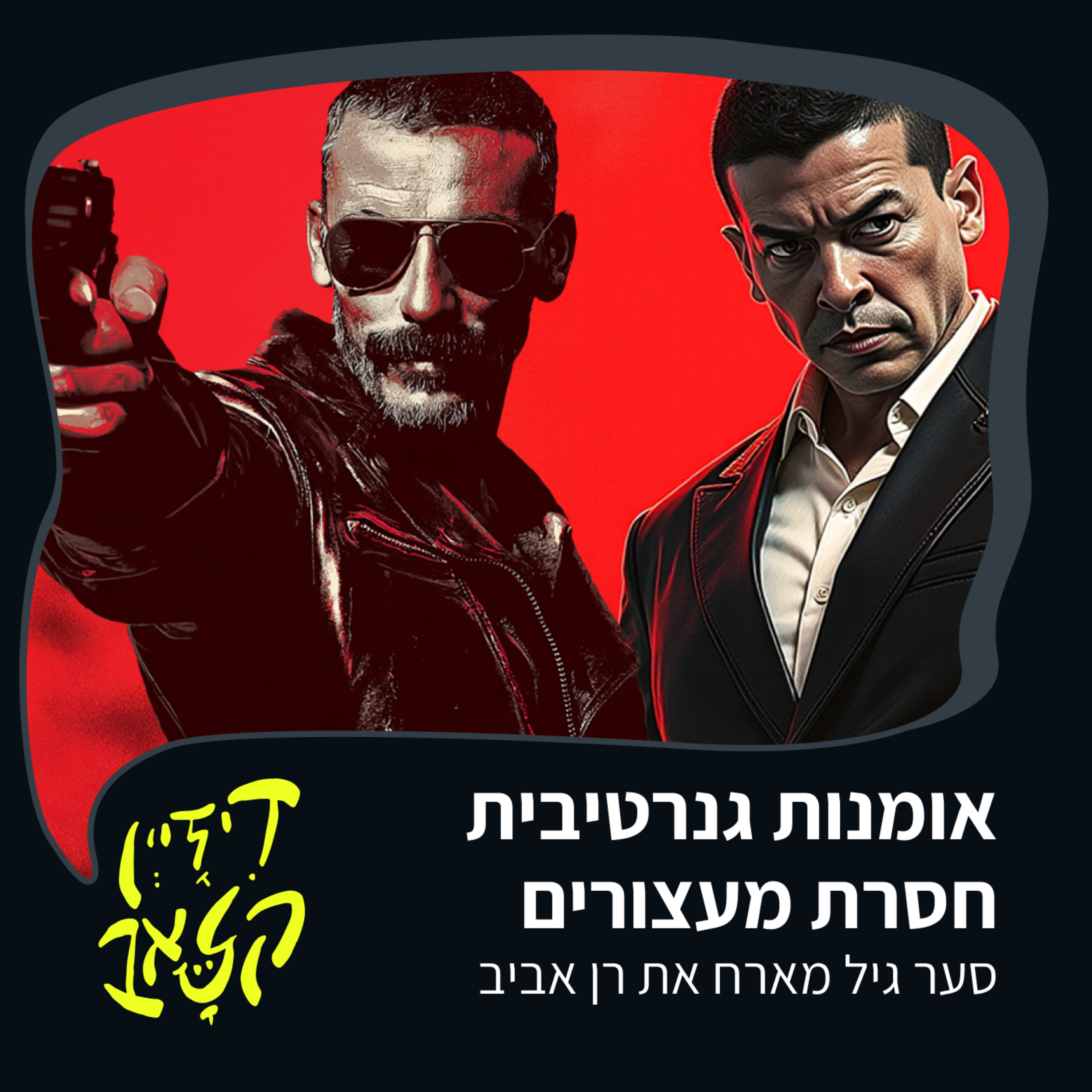 פרק 46 - אומנות גנרטיבית חסרת מעצורים - סער גיל מארח את רן אביב episode artwork