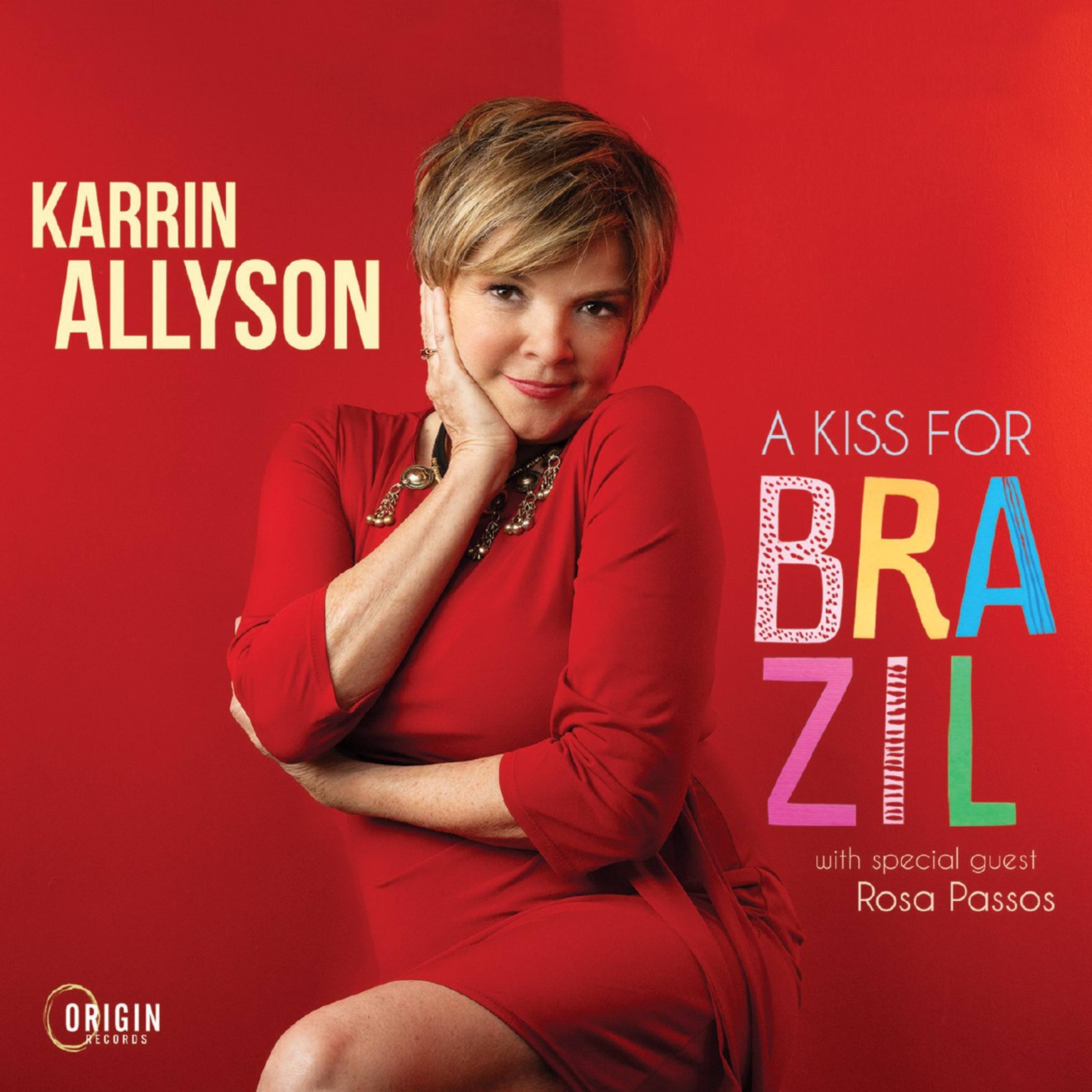 A Kiss for Brazil • Karrin Allyson © 2024 ORIGIN RECORDS #latinjazz #vocaljazz episode artwork