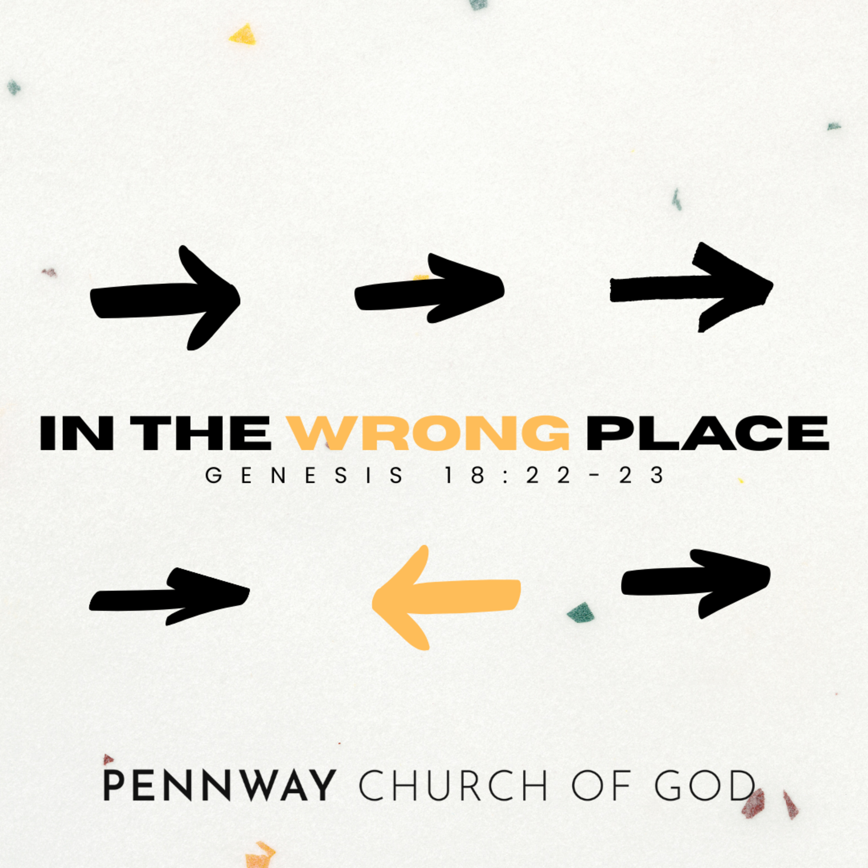 In the Wrong Place with Pastor Joshua Brandt episode artwork