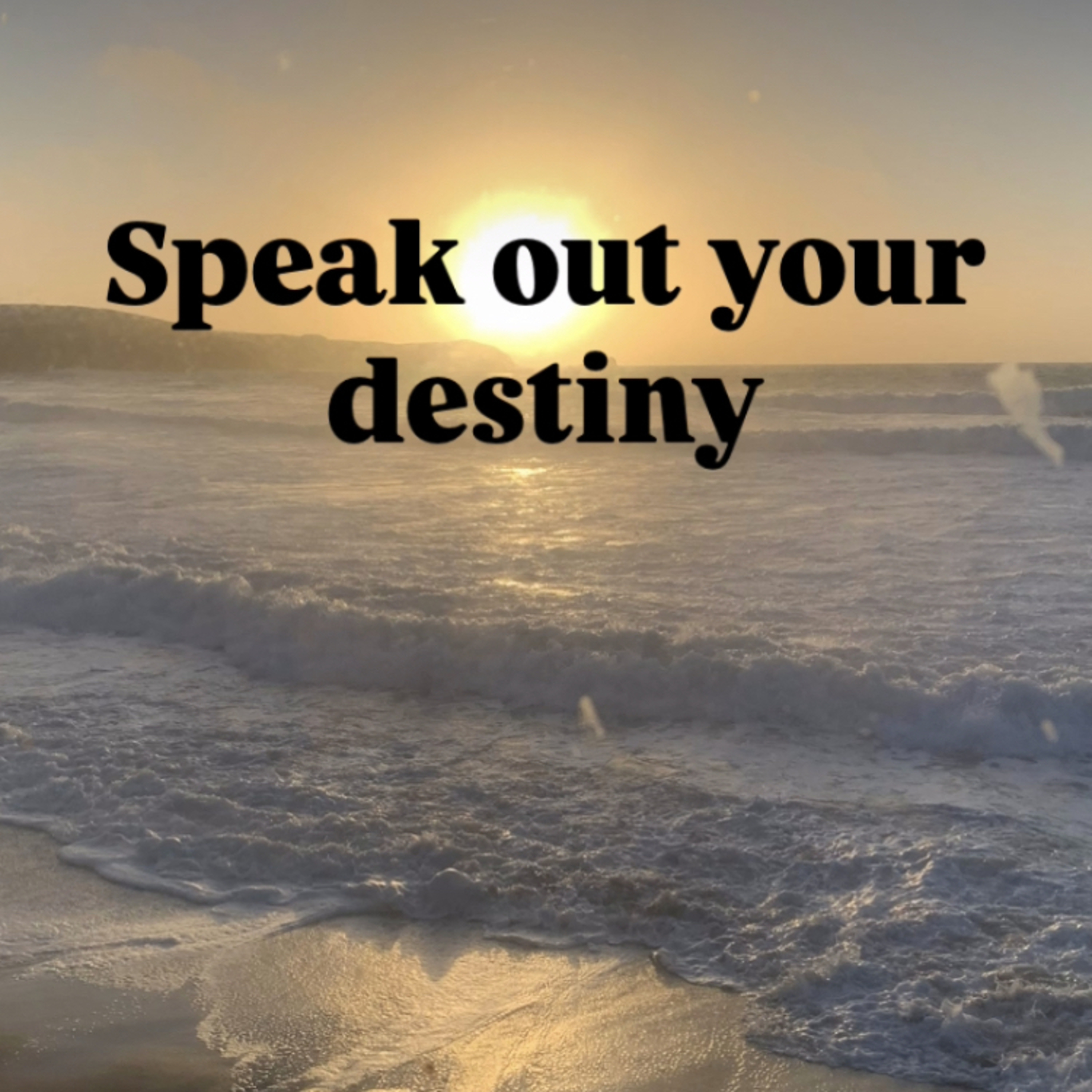 SPEAK OUT YOUR DESTINY